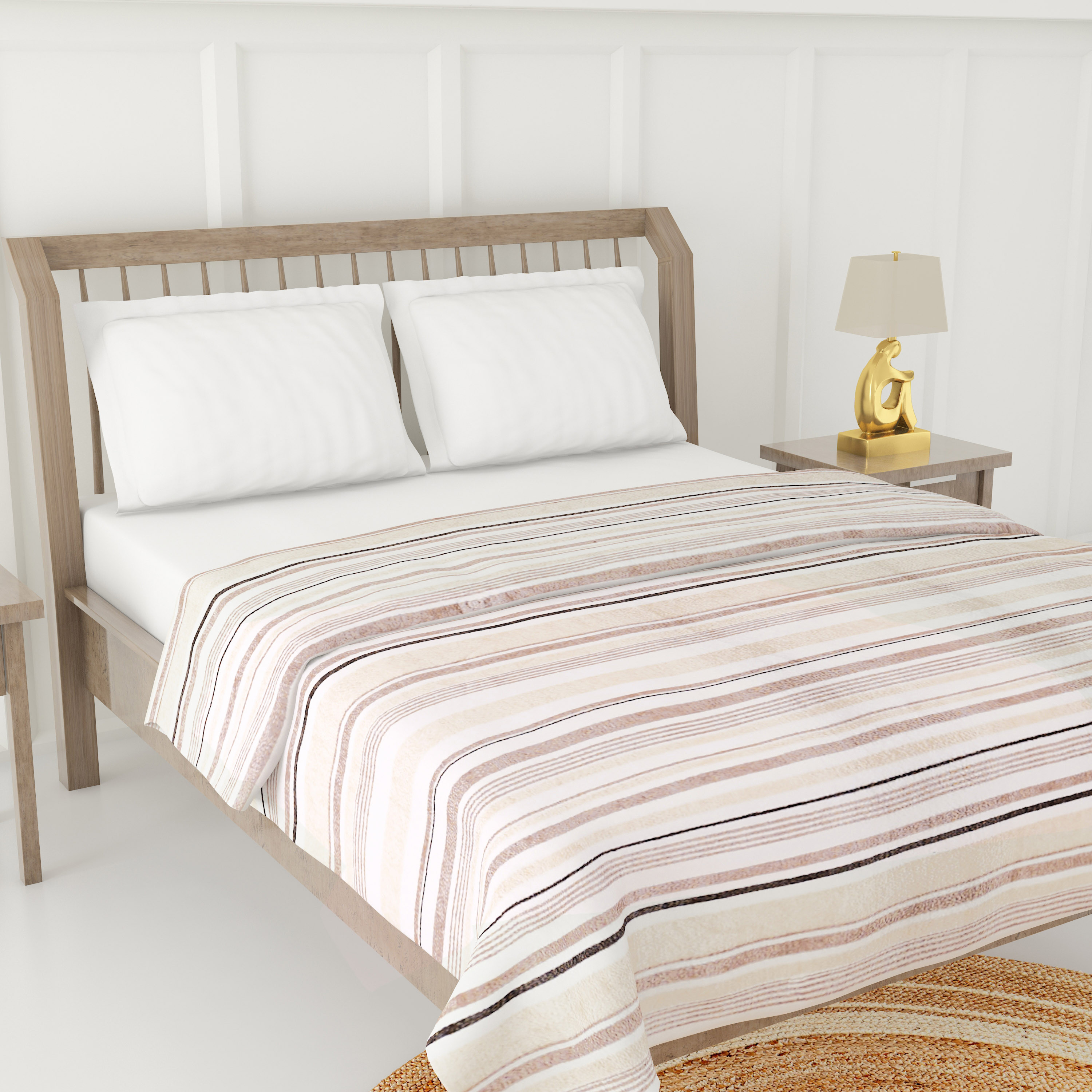 Luxury Soft Plush Flannel Blanket - 200x200 cm-household-bedding-blankets-image-3