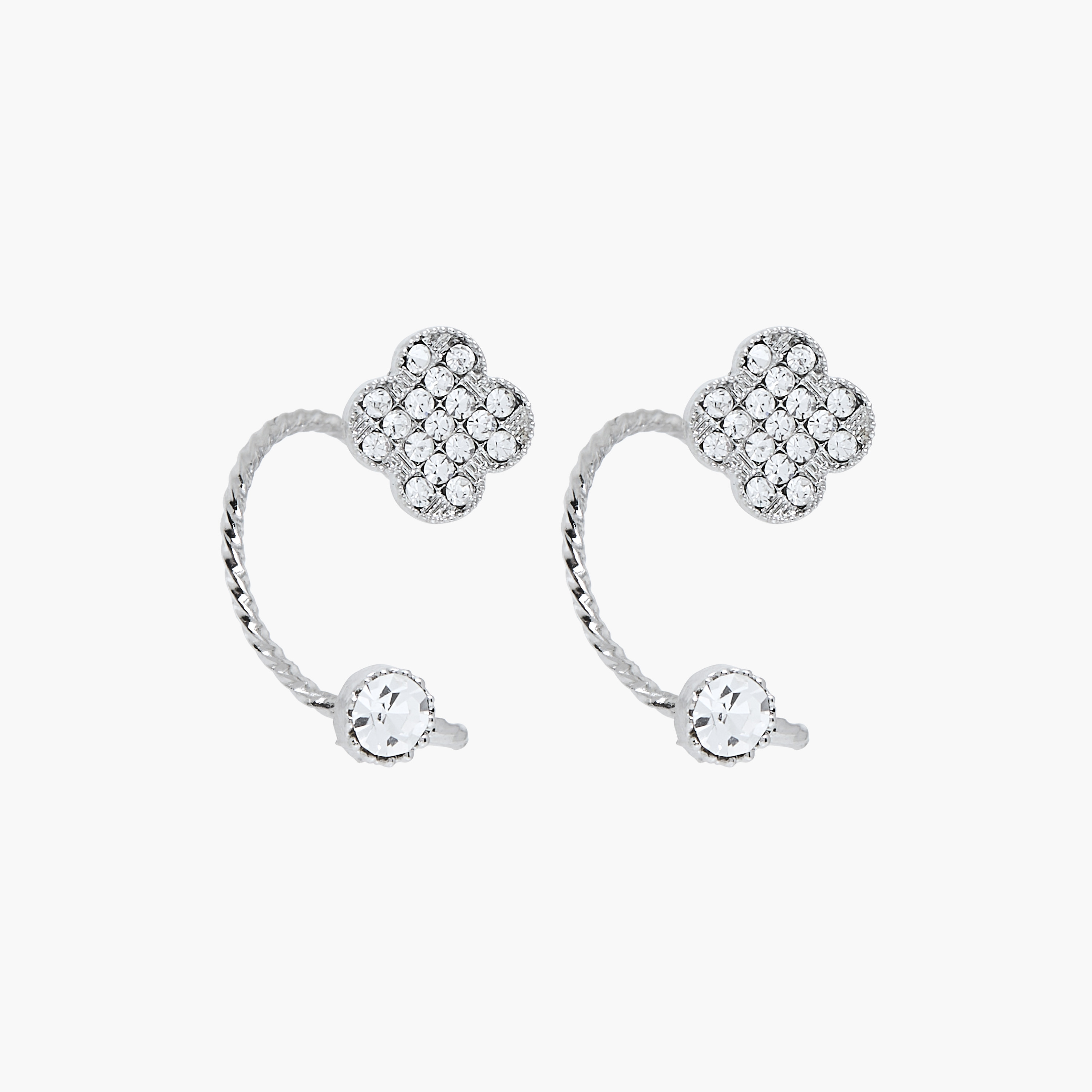 أقراط أذن مرصعة بالأحجار وحلق مرصع-women-watchesandjewellery-jewellery-earrings-image-2