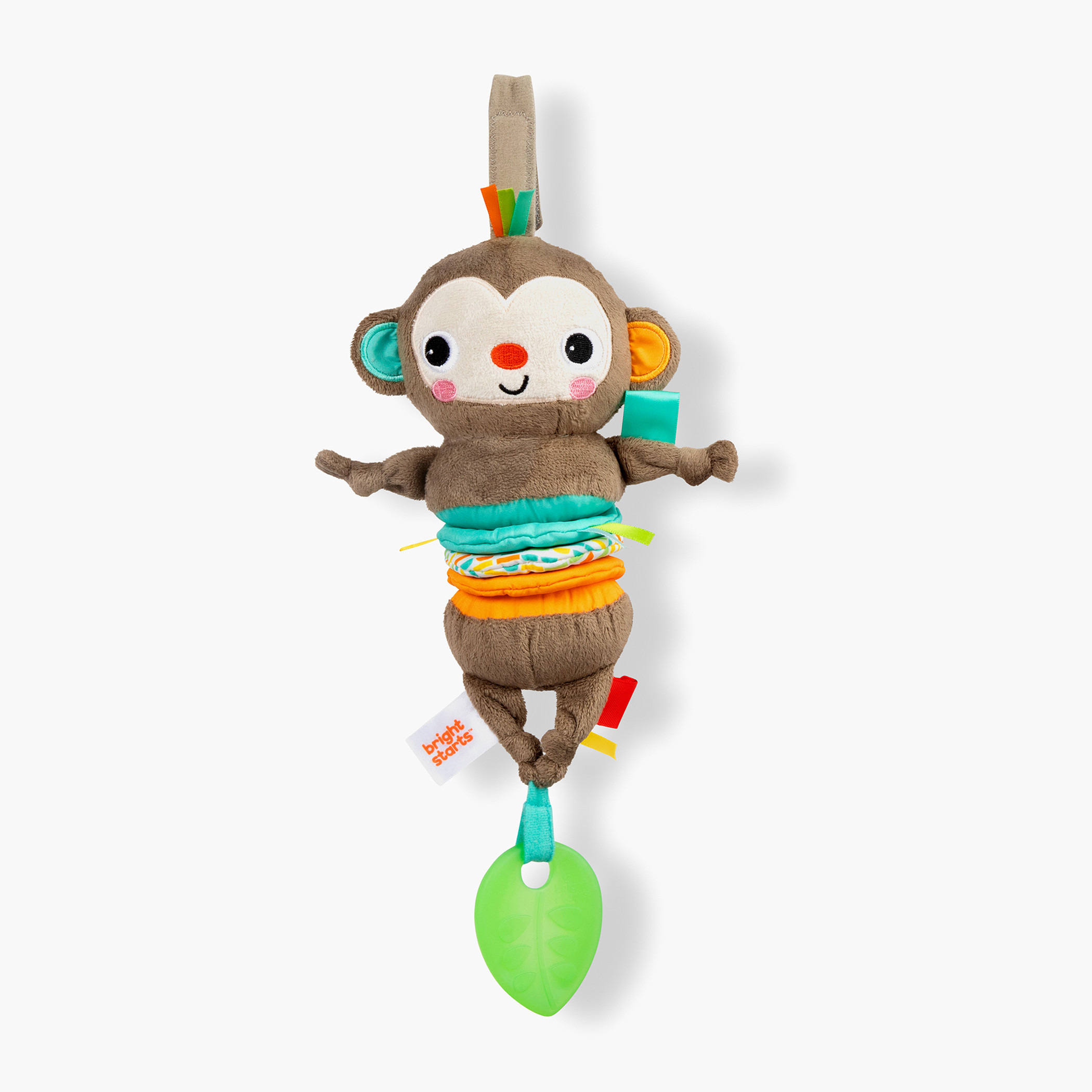 Bright Starts Pull Down Musical Monkey Peg Toy