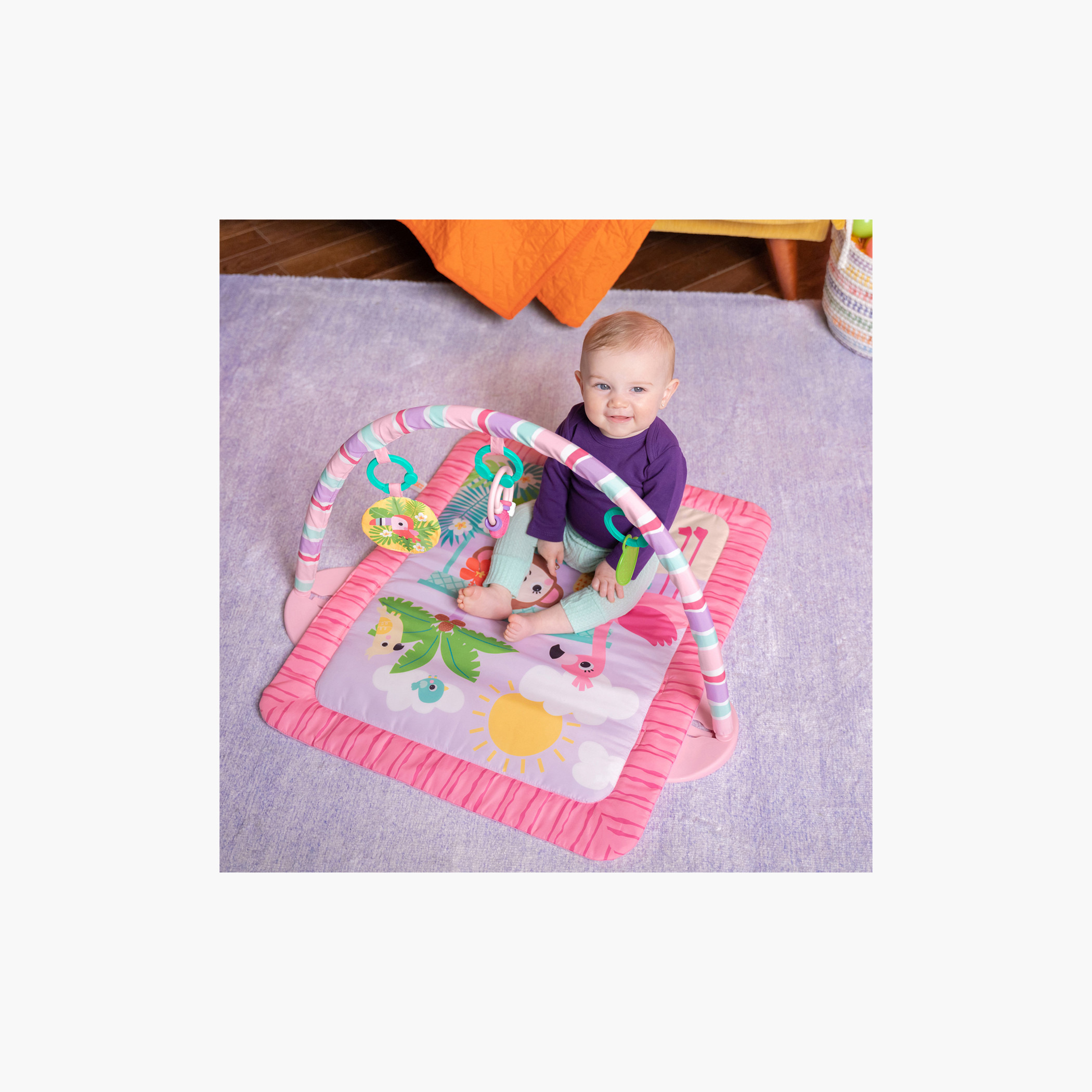Bright Starts Tiki Toy Bar Activity Gym-baby-infantactivity-playgyms-image-3