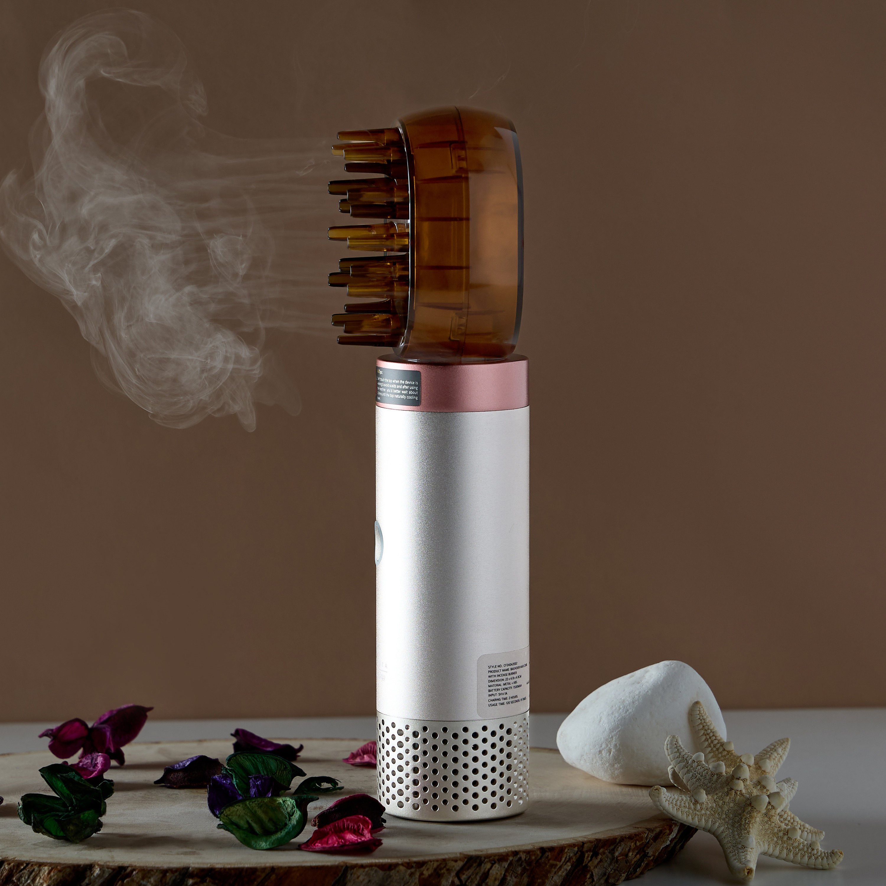 مشط بخور كهربائي مع مبخرة من بيوتيستا-household-homefragrance-burners-image-3