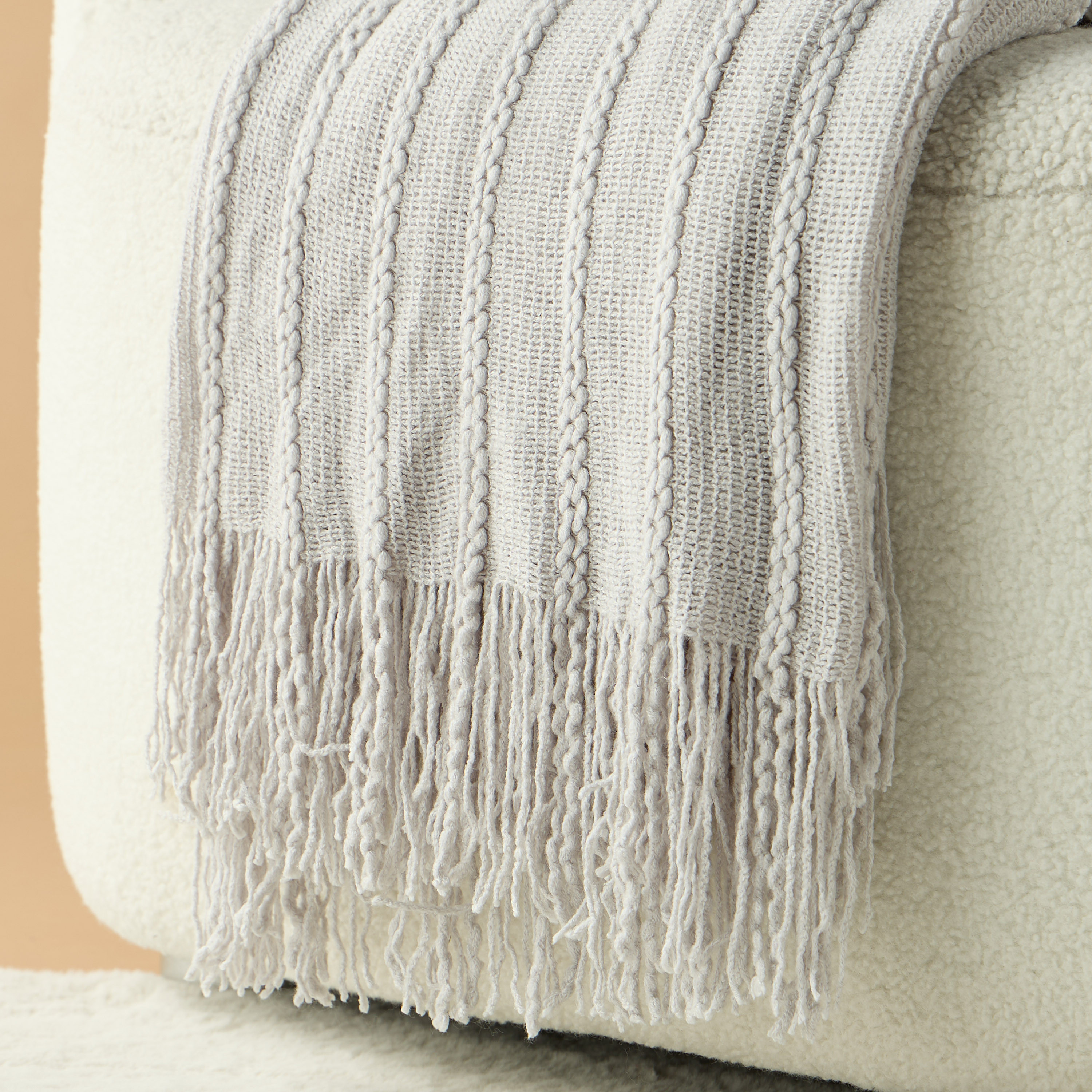 Textured Acrylic Throw - 127x152 cm-household-cushionsandthrows-throwsandblankets-throws-image-3
