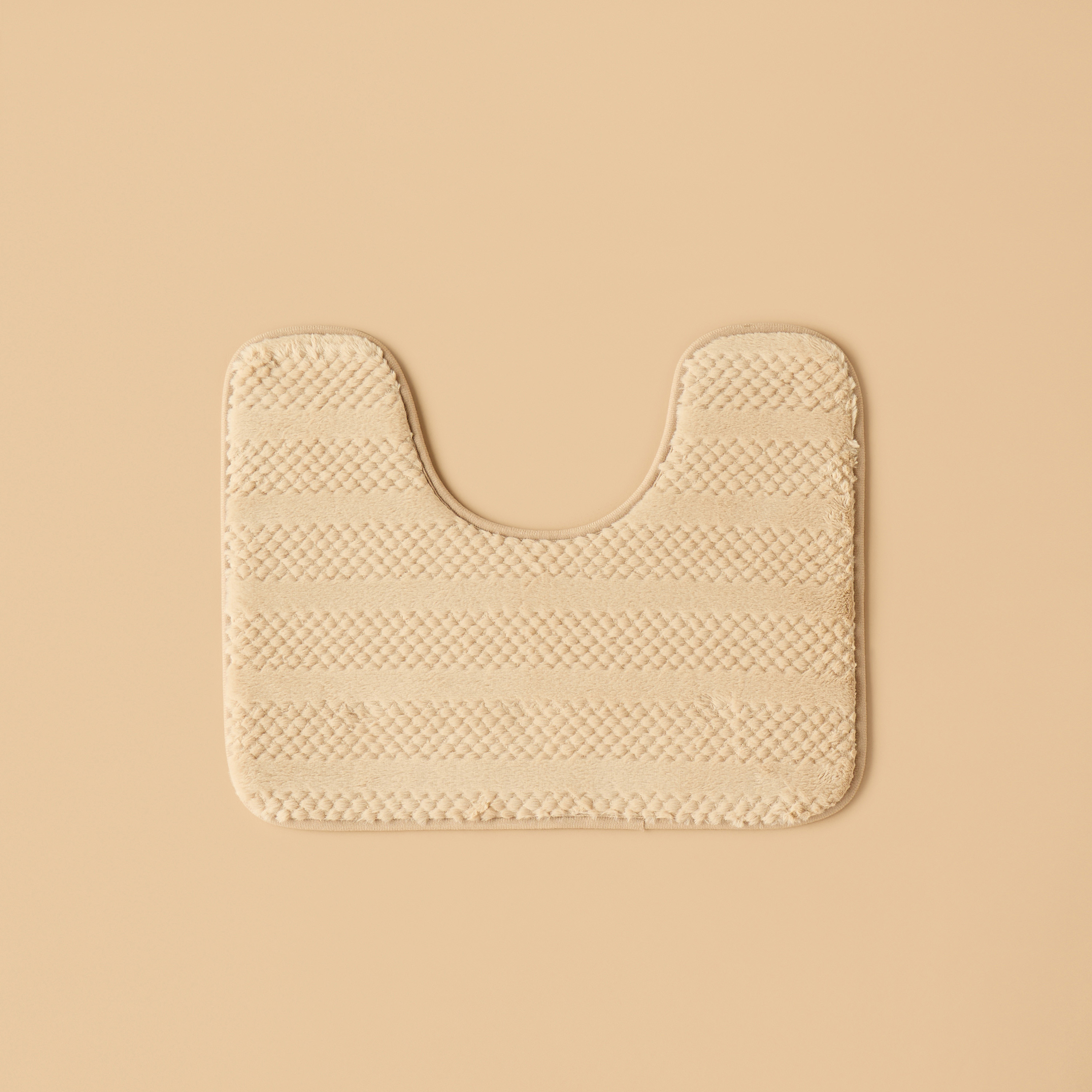Textured 2-Piece Foam Bath Mat Set - 50x80 cm-household-bathandlaundry-bathlinen-bathmatsandtubmats-image-3