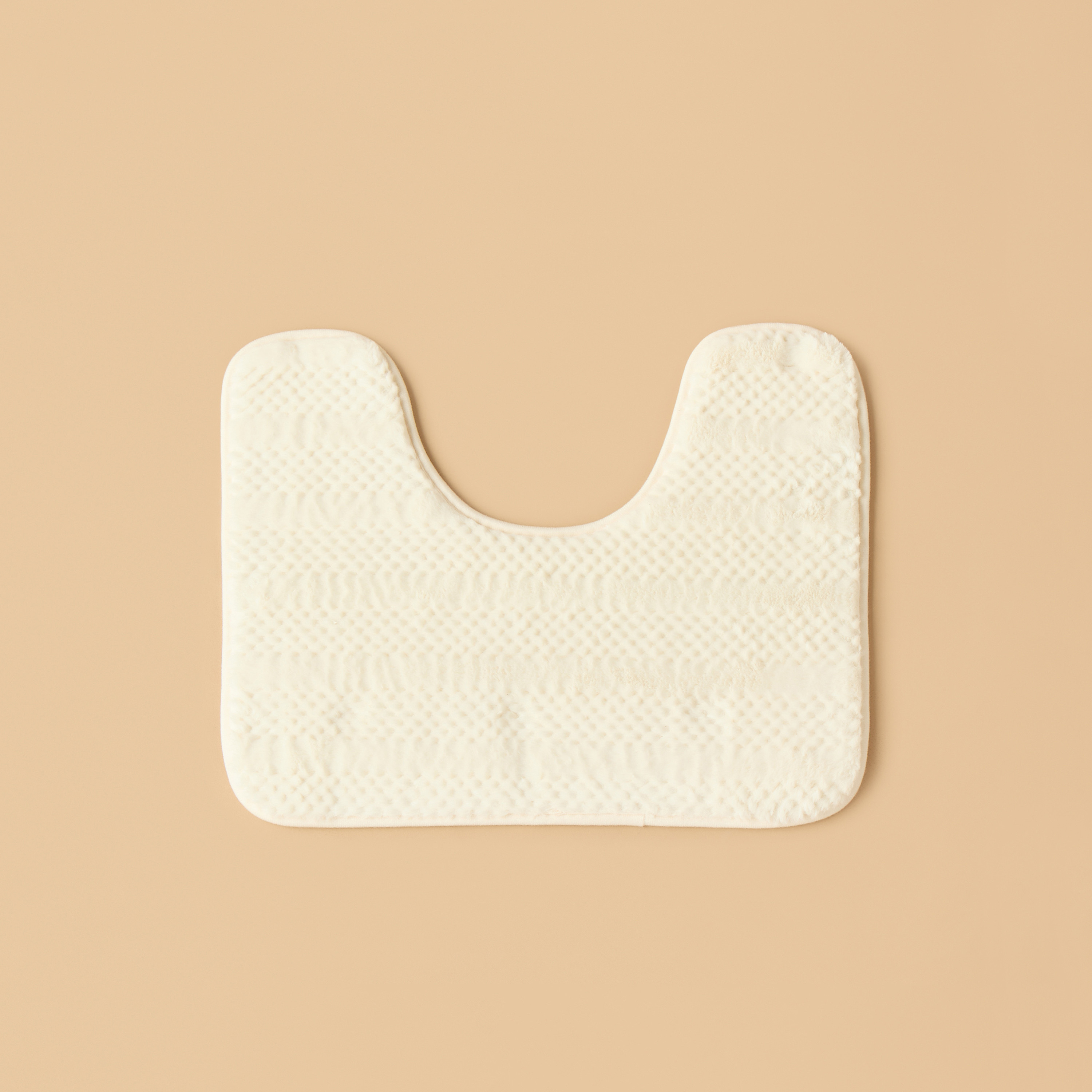 طقم سجاد حمّام إسفنجي بارز الملمس من قطعتين - 50x80 سم-household-bathandlaundry-bathlinen-bathmatsandtubmats-image-3
