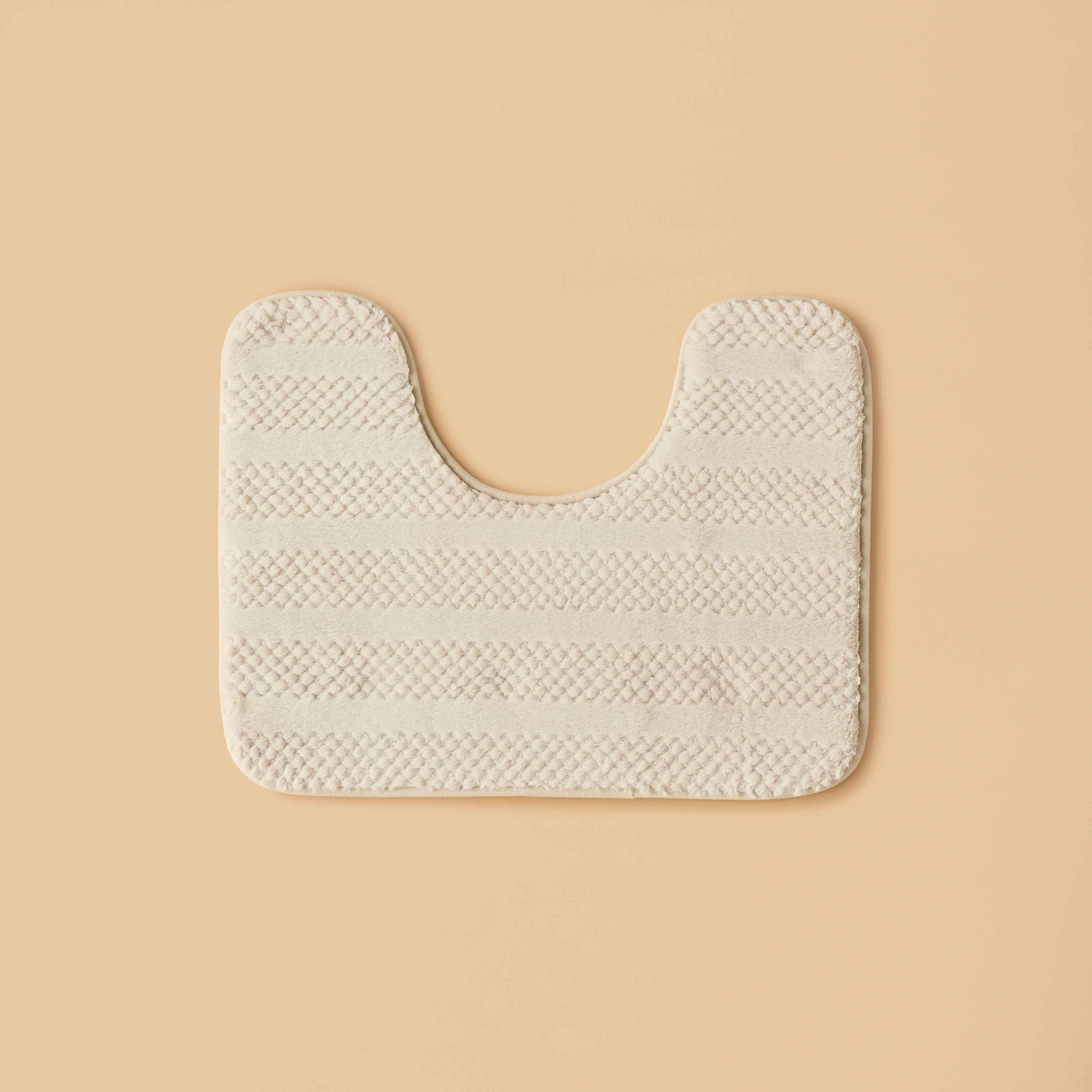 Textured 2-Piece Foam Bath Mat Set - 50x80 cm-household-bathandlaundry-bathlinen-bathmatsandtubmats-image-3