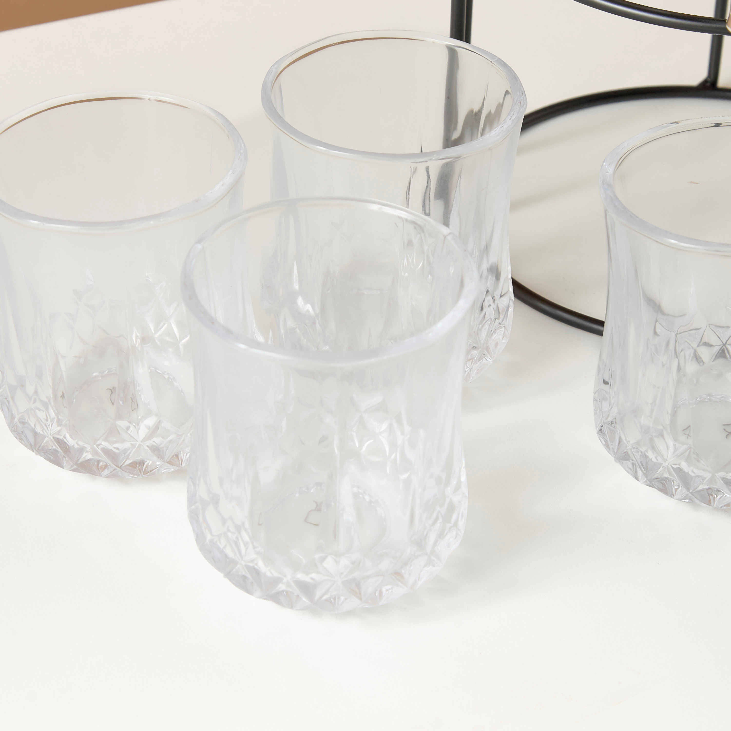 طقم موزع وأكواب زجاجية 6 قطع-household-dining-drinkserveware-dispensers-image-5