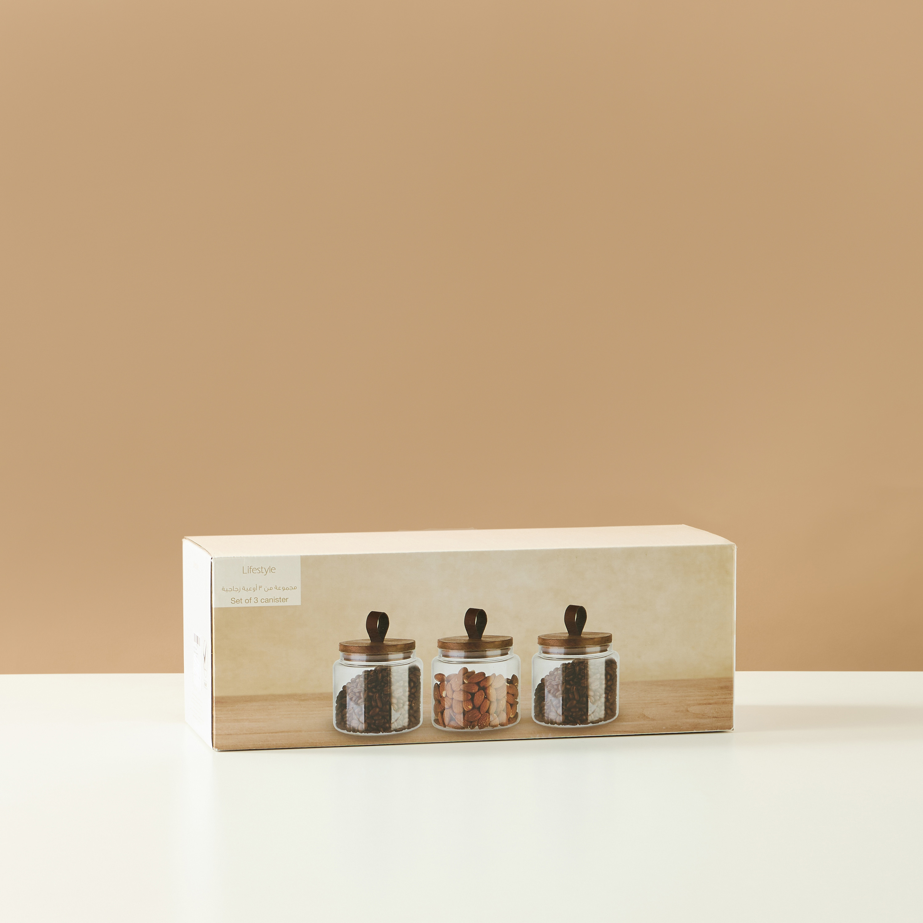 Glass Canister with Lid - Set of 3-household-kitchen-foodstorage-canistersandjars-image-5