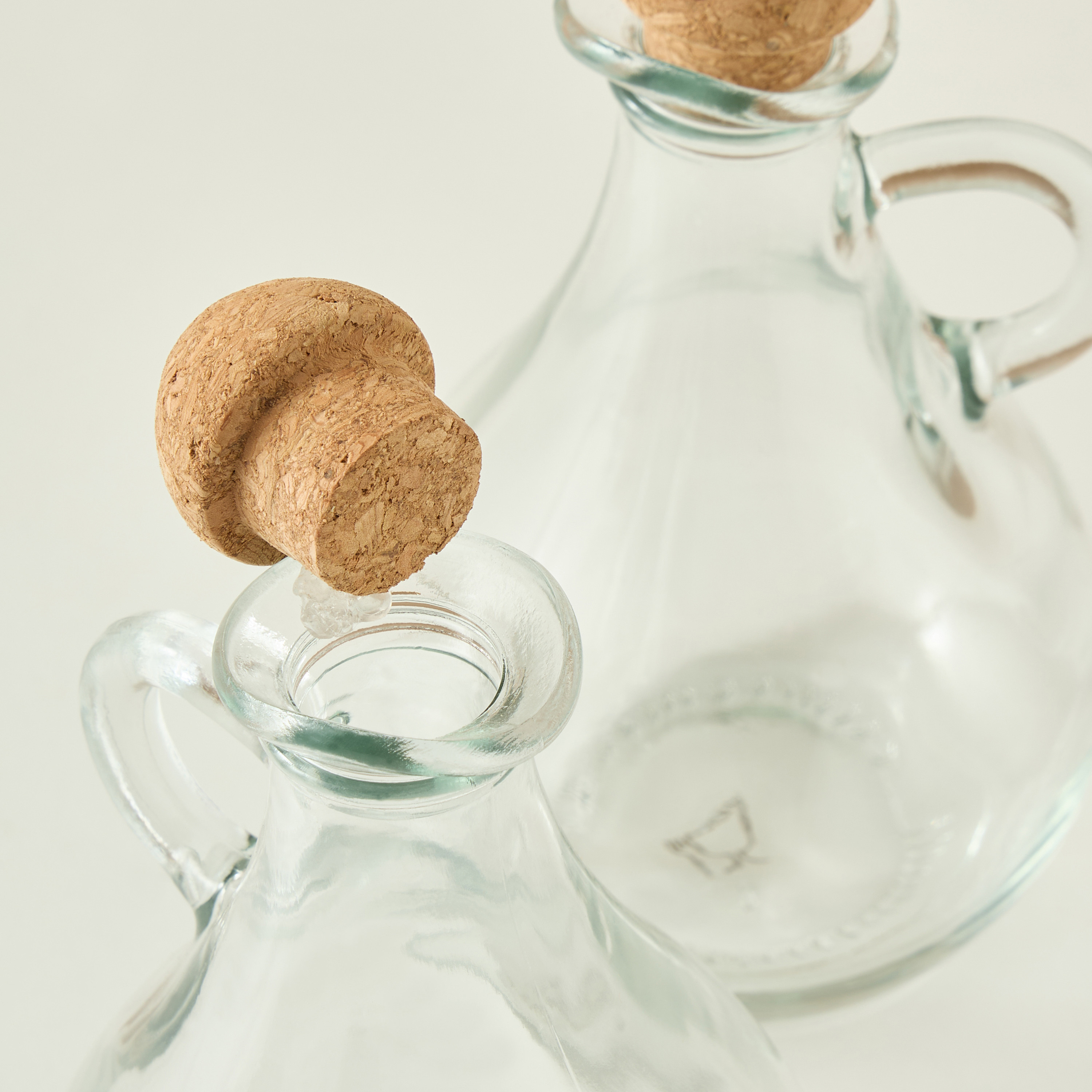 Solid 2-Piece Glass Oil and Vinegar Bottle Set - 450 ml-household-kitchen-foodstorage-oilandvinegar-image-3
