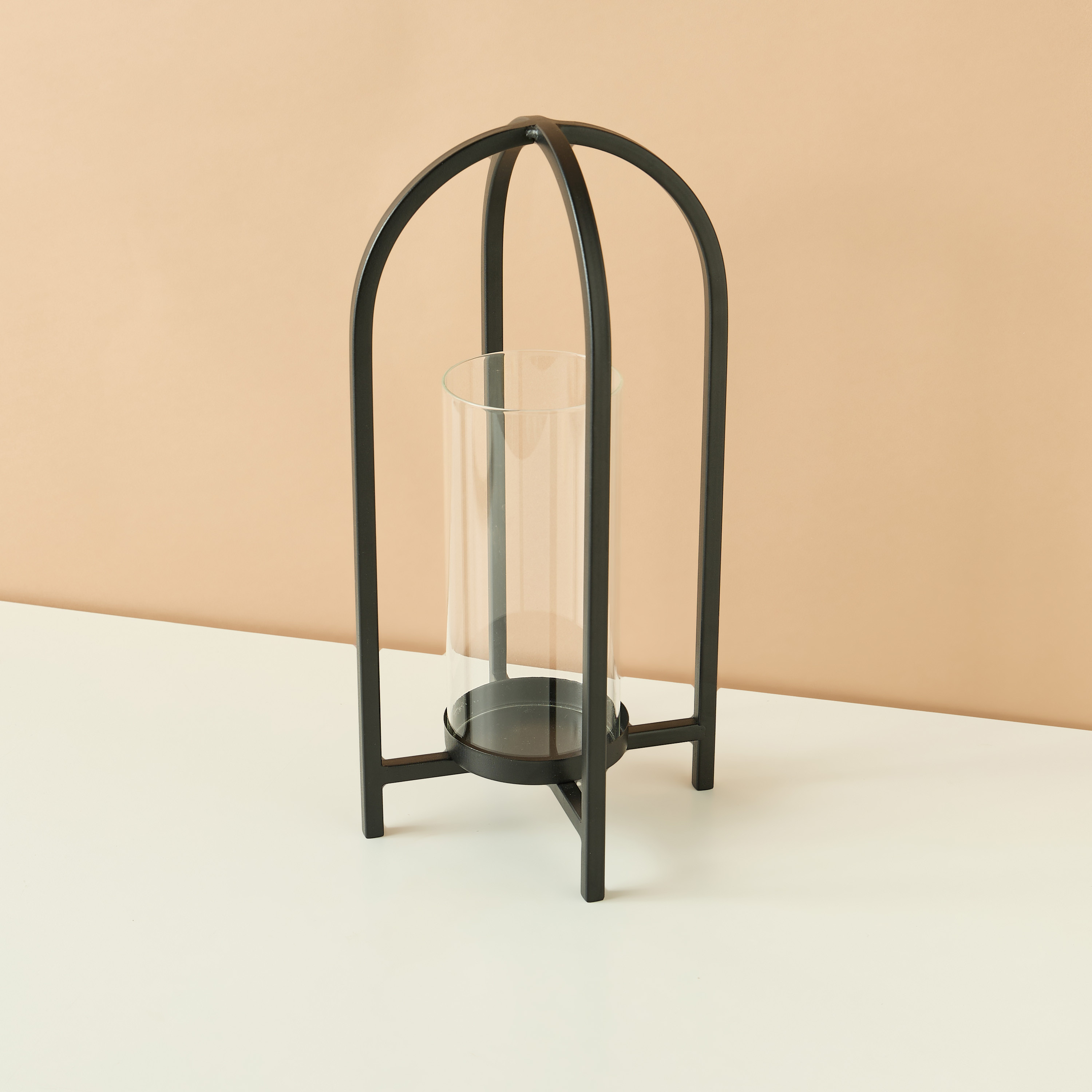 Metal Lantern Candle Holder - 36 cm-household-decor-candleholdersandlanterns-image-2