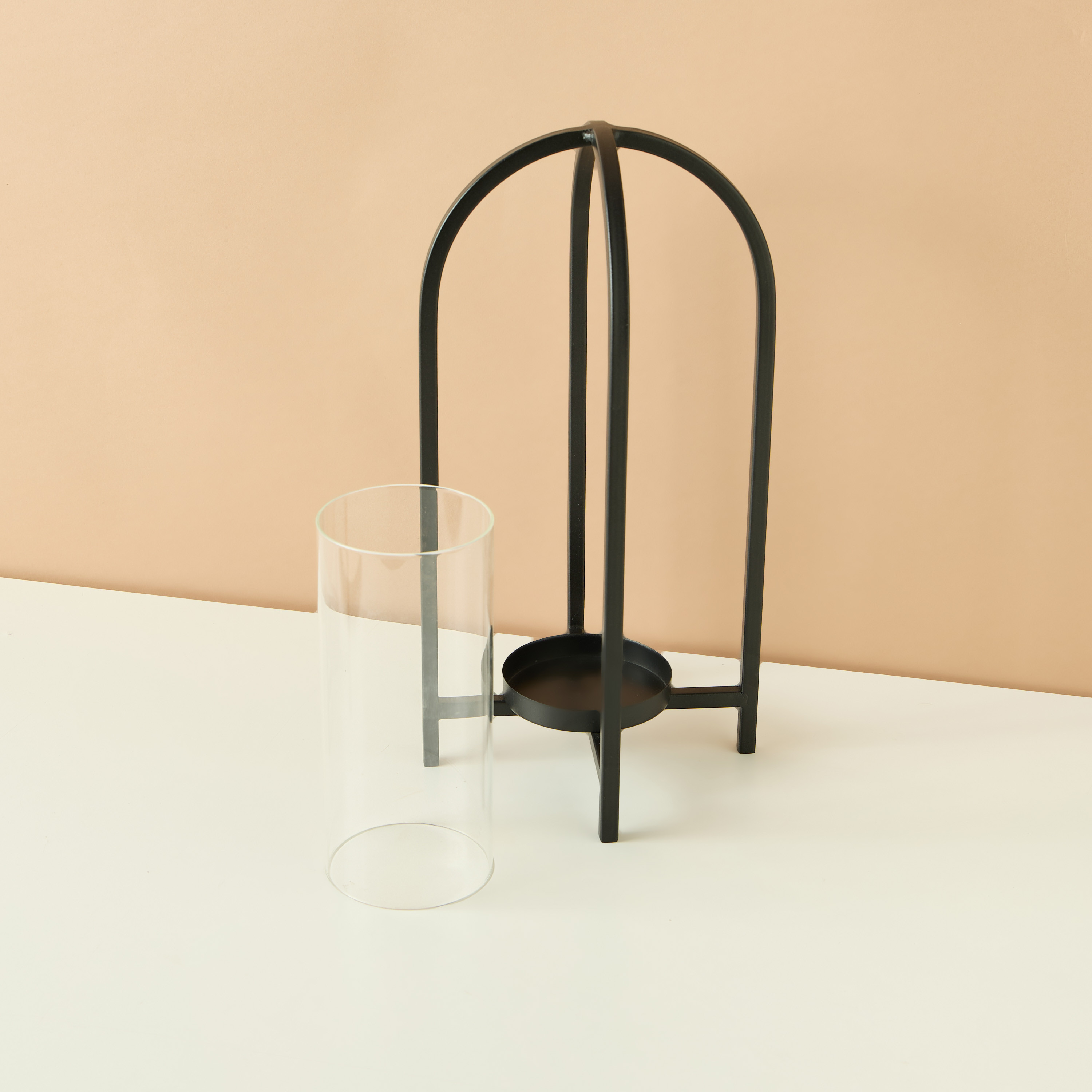 Metal Lantern Candle Holder - 36 cm-household-decor-candleholdersandlanterns-image-3