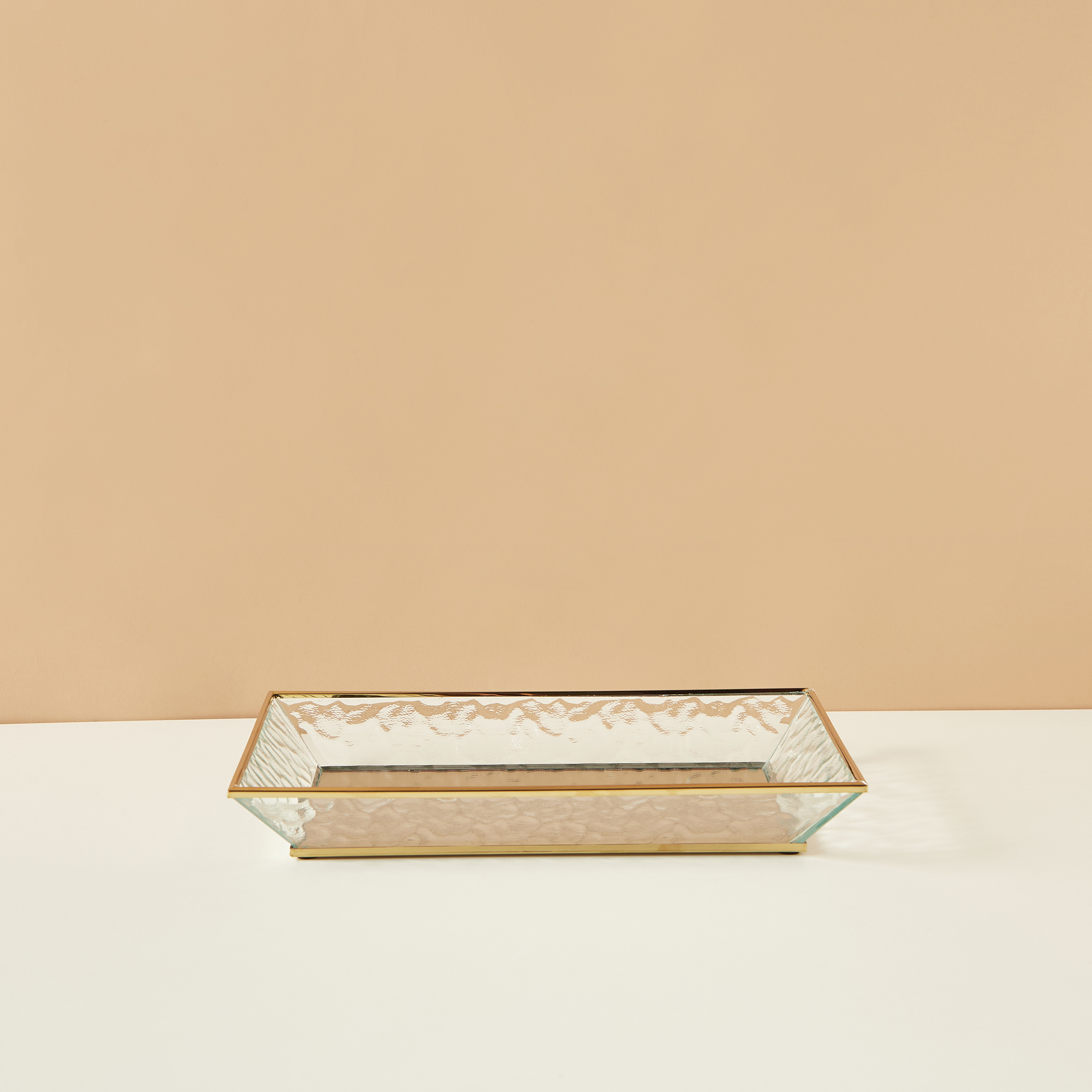 Decorative Buffed Glass Tray-household-decor-boxesandtrays-image-2