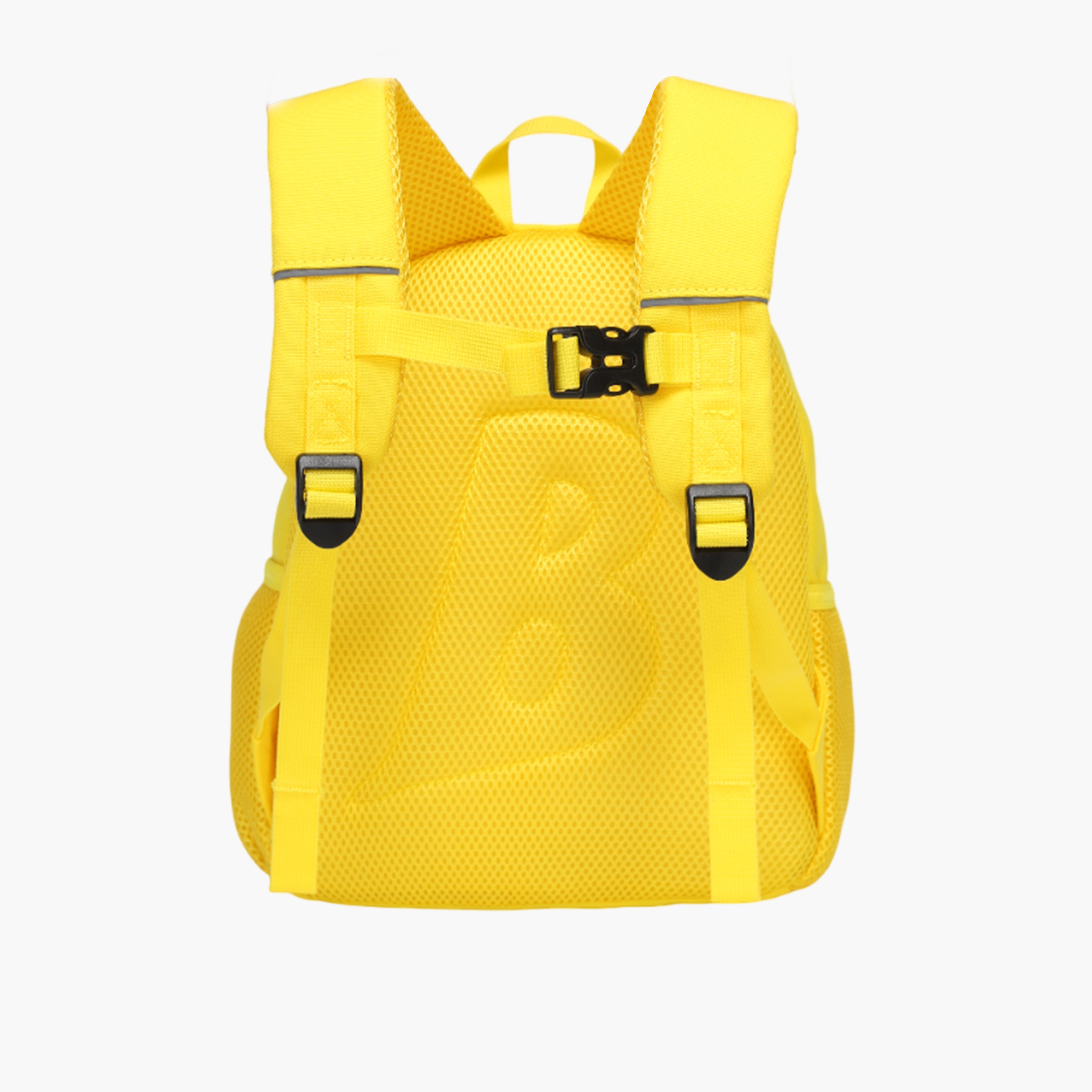 Beezee Logo Print Backpack with Adjustable Straps and Zip Closure - 12x8x30 cms-school-bagsandbackpacks-backpacks-image-3