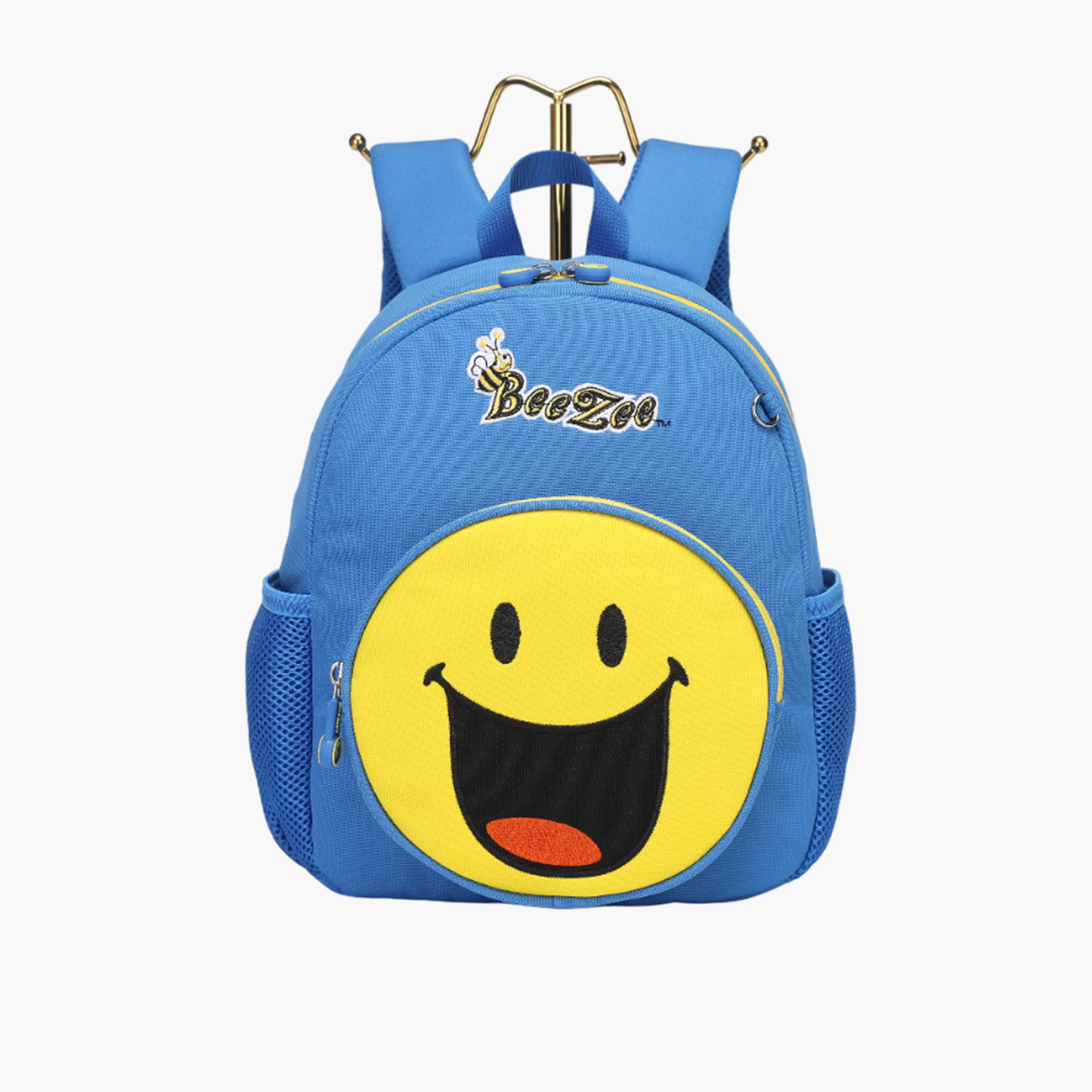 Beezee Printed Backpack with Zip Closure and Adjustable Straps - 12x8x30 cms-school-bagsandbackpacks-backpacks-image-1