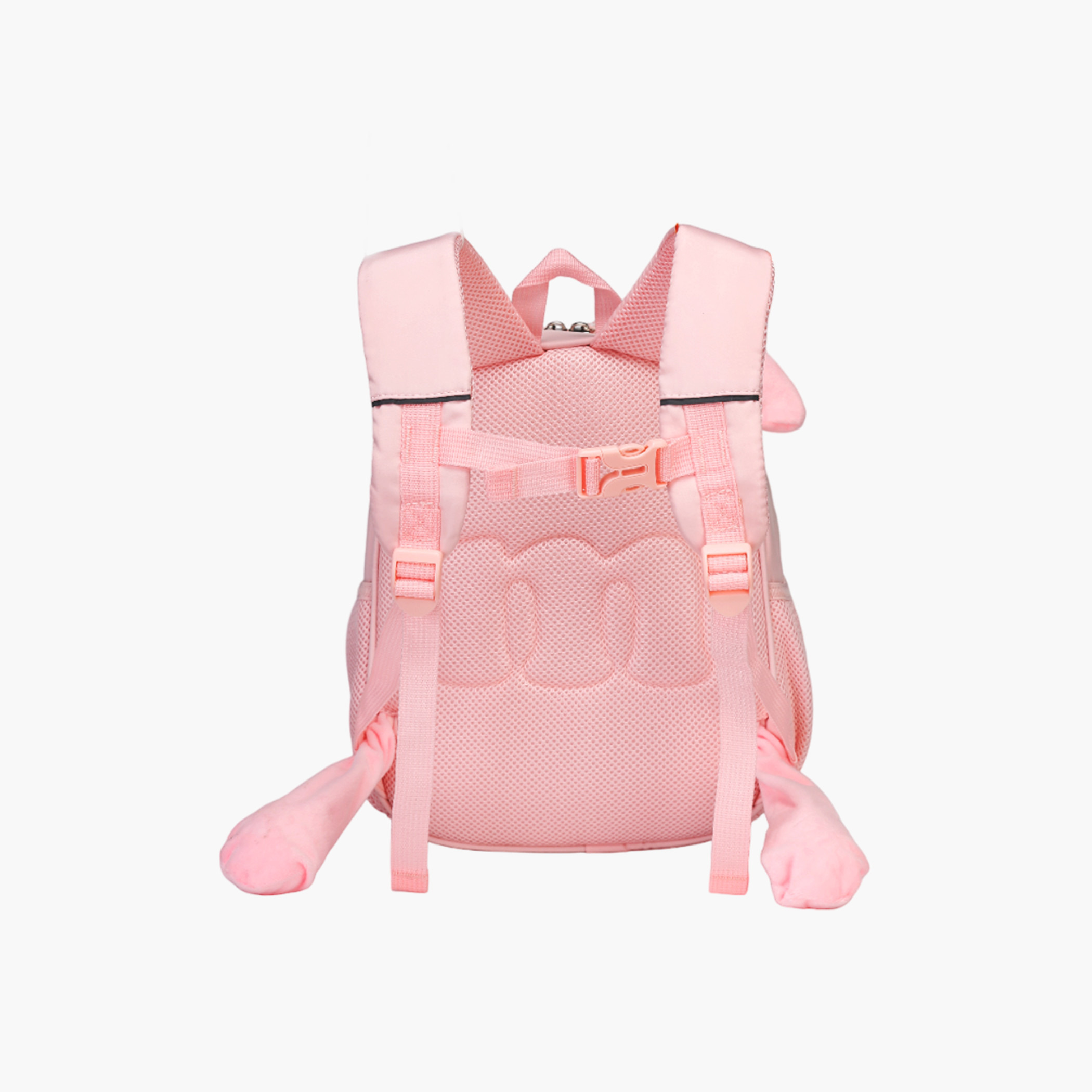 شنطة ظهر 12 بوصة بسحاب إغلاق وزينة أذن وطبعات من ميمي - 12x8x30 سم-school-bagsandbackpacks-backpacks-image-3