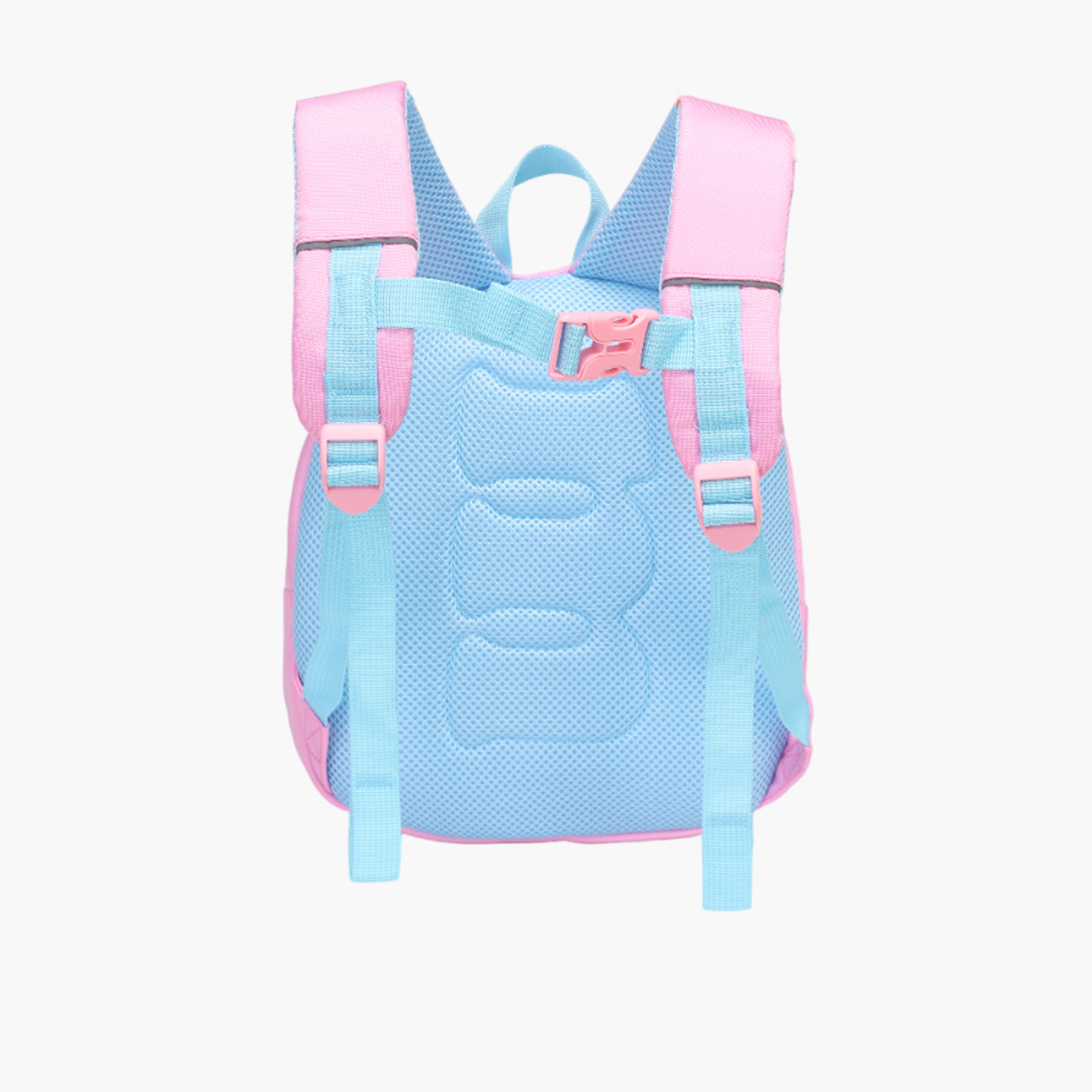 Mimi Snail Print 10-inch Backpack with Zip Closure and Eye Applique - 12x8x26 cms-school-bagsandbackpacks-backpacks-image-2