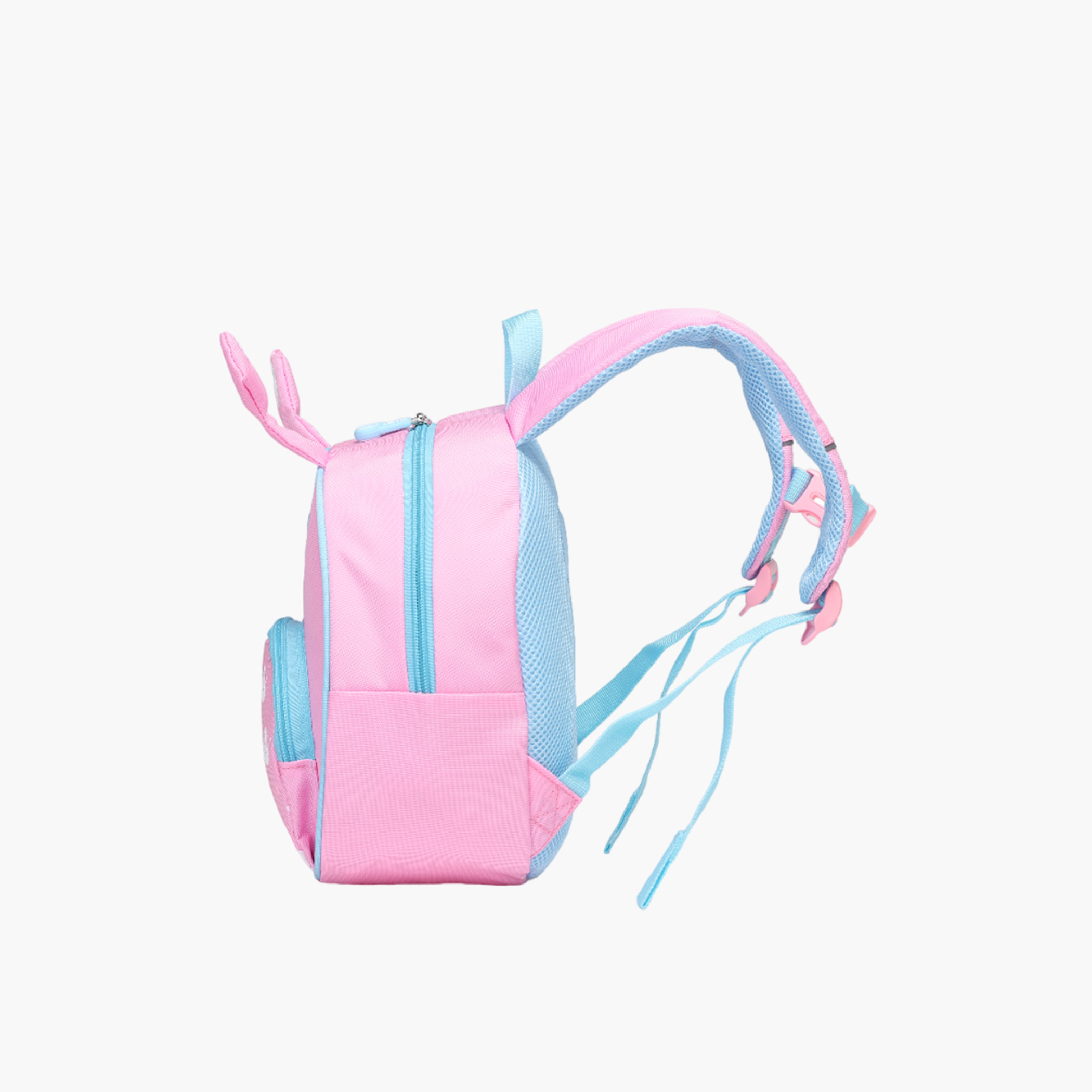 Mimi Snail Print 10-inch Backpack with Zip Closure and Eye Applique - 12x8x26 cms-school-bagsandbackpacks-backpacks-image-3