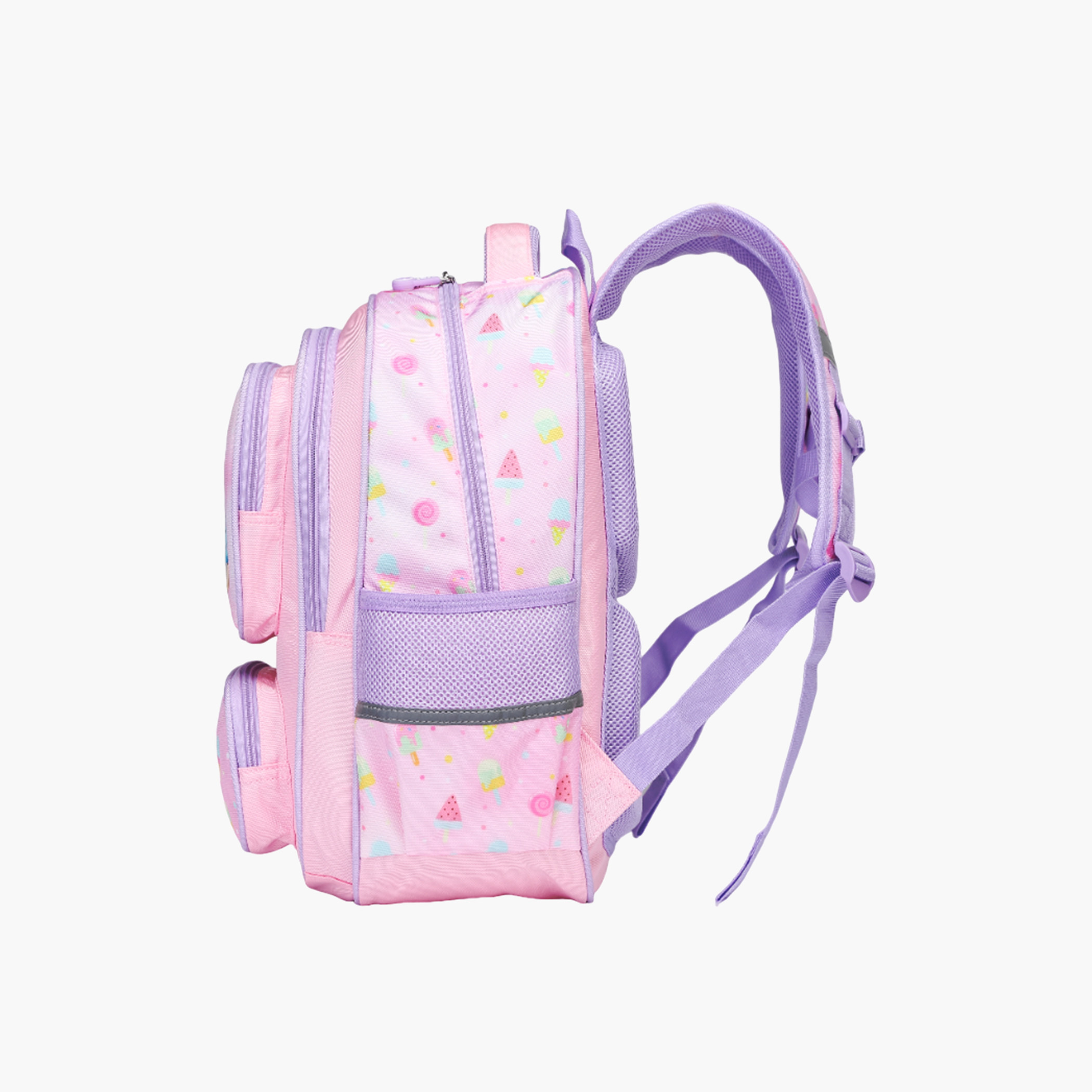 شنطة ظهر بطبعات وحمّالات قابلة للتعديل من ميمي- 28x10x40 سم-school-bagsandbackpacks-backpacks-image-2