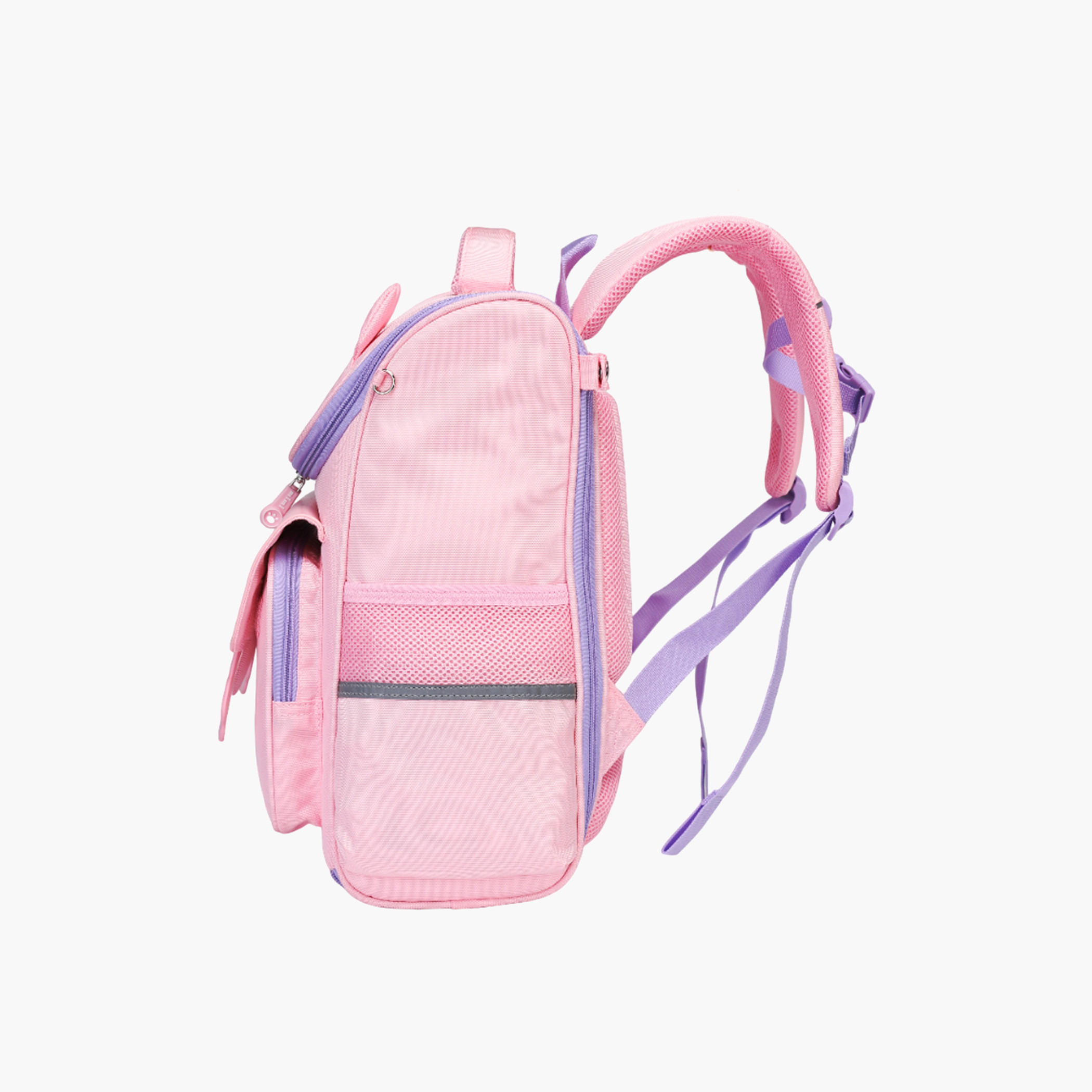 Mimi Cat Print Backpack with Adjustable Shoulder Straps - 38x28x10 cms-school-bagsandbackpacks-backpacks-image-2