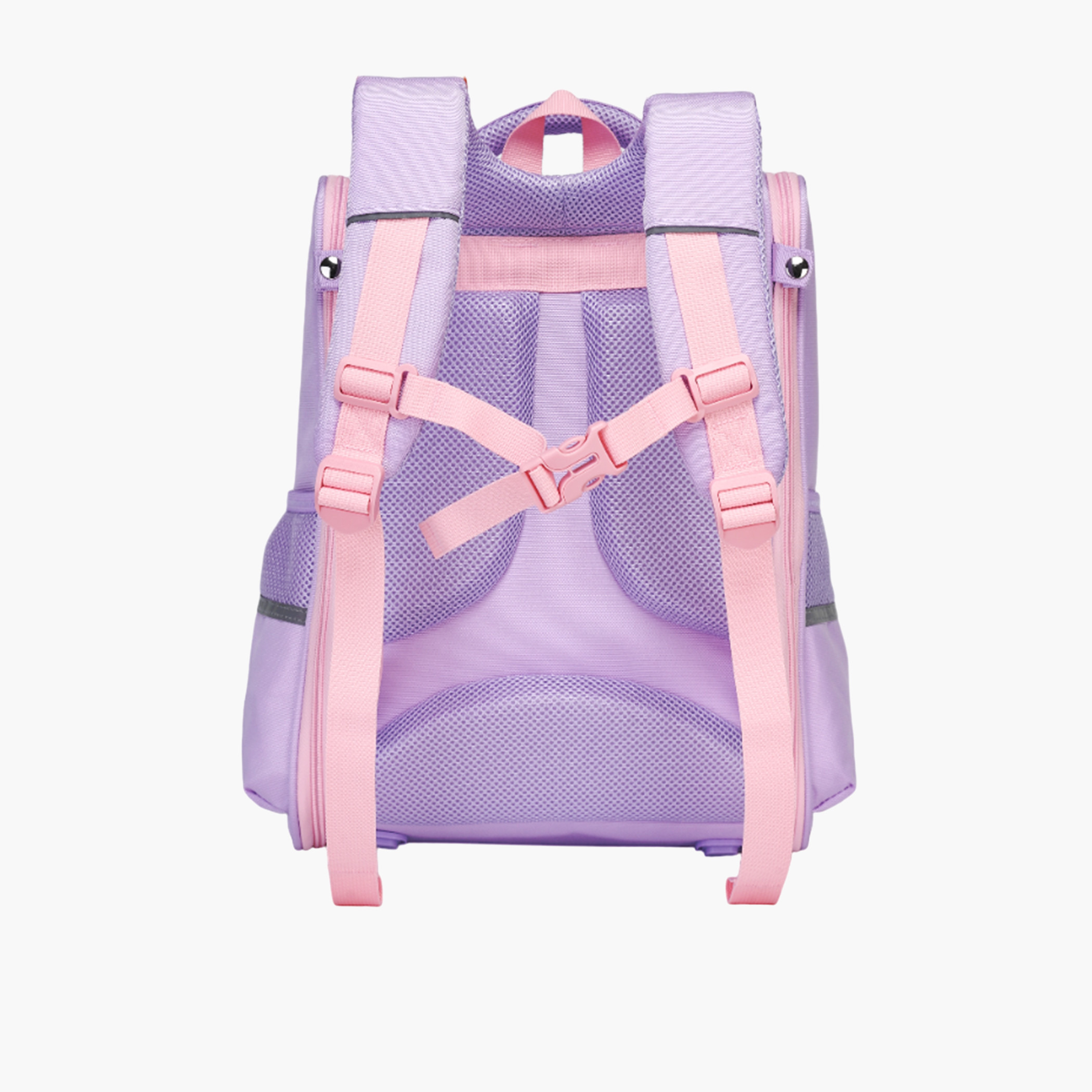 Mimi Cat Print 15-inch Backpack with Adjustable Shoulder Straps - 28x10x38 cms-school-bagsandbackpacks-backpacks-image-2
