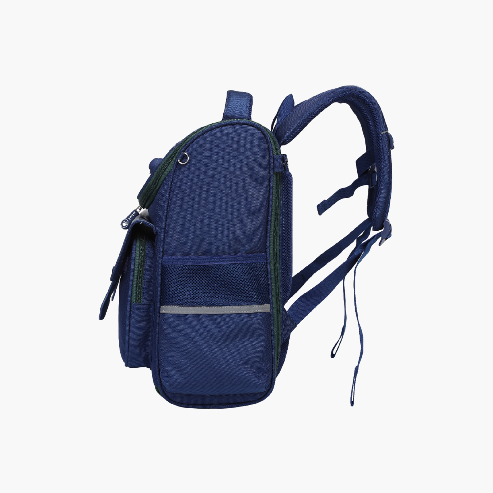 شنطة ظهر بحمالات قابلة للتعديل وإغلاق بسحاب وتفاصيل شعار من ميمي - 28x10x38 cms-school-bagsandbackpacks-backpacks-image-2