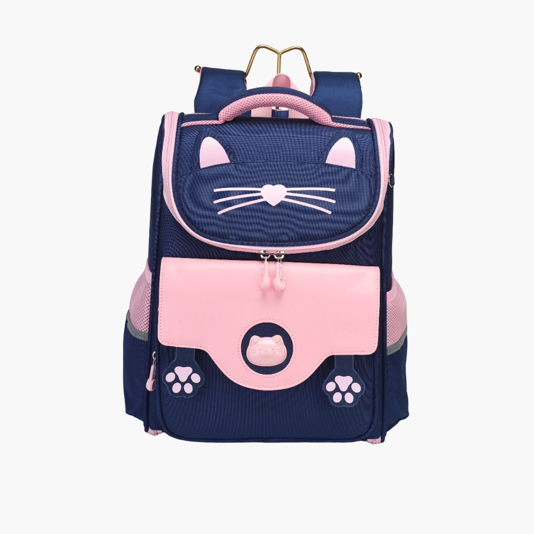 شنطة ظهر 15 بوصة بطبعات وحمالات قابلة للتعديل وسحاب إغلاق من ميمي - 28x10x38 سم-school-bagsandbackpacks-backpacks-image-1