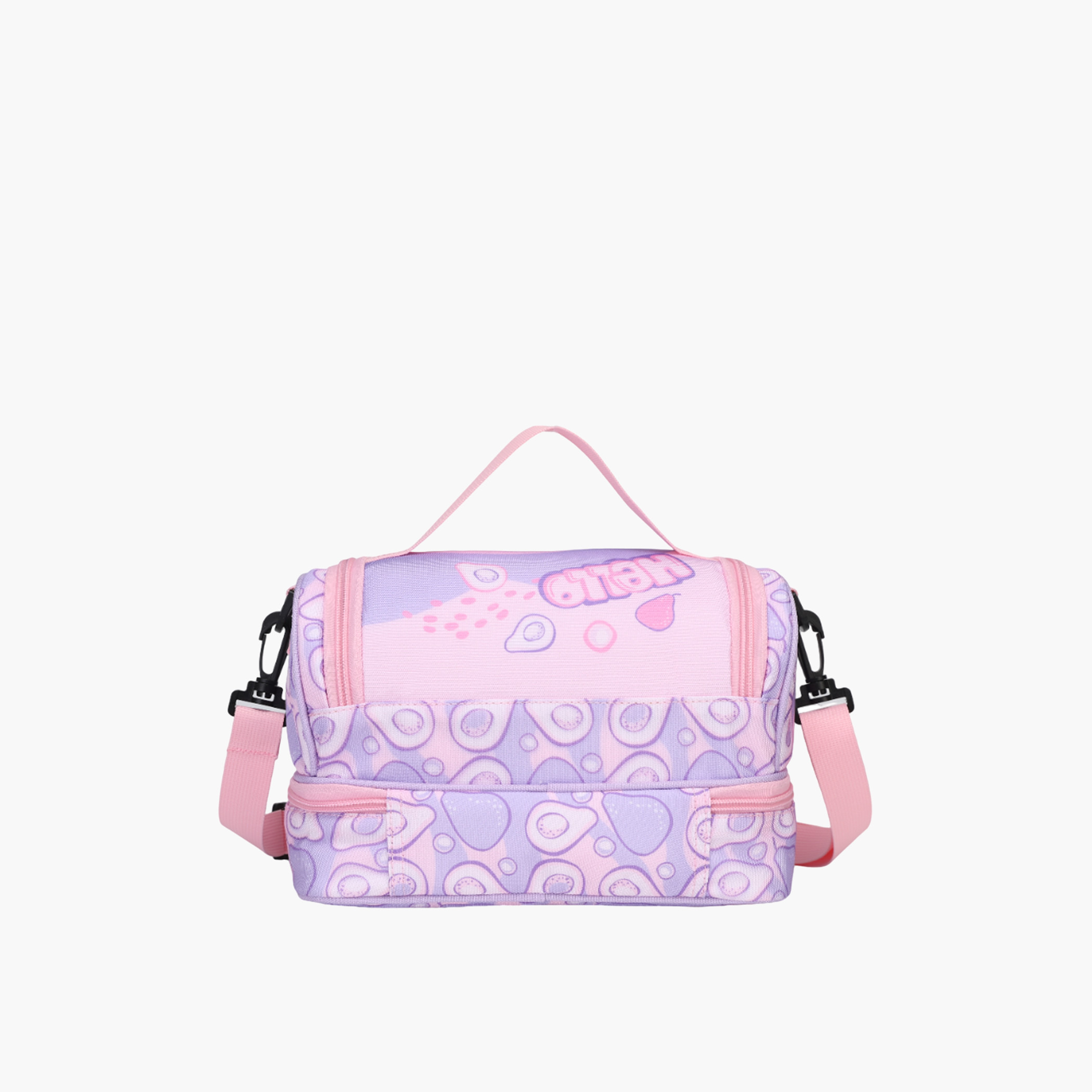 شنطة غداء بحزام قابل للتعديل وسحاب إغلاق وطبعات قطة من ميمي-school-lunchessentials-lunchbags-image-2