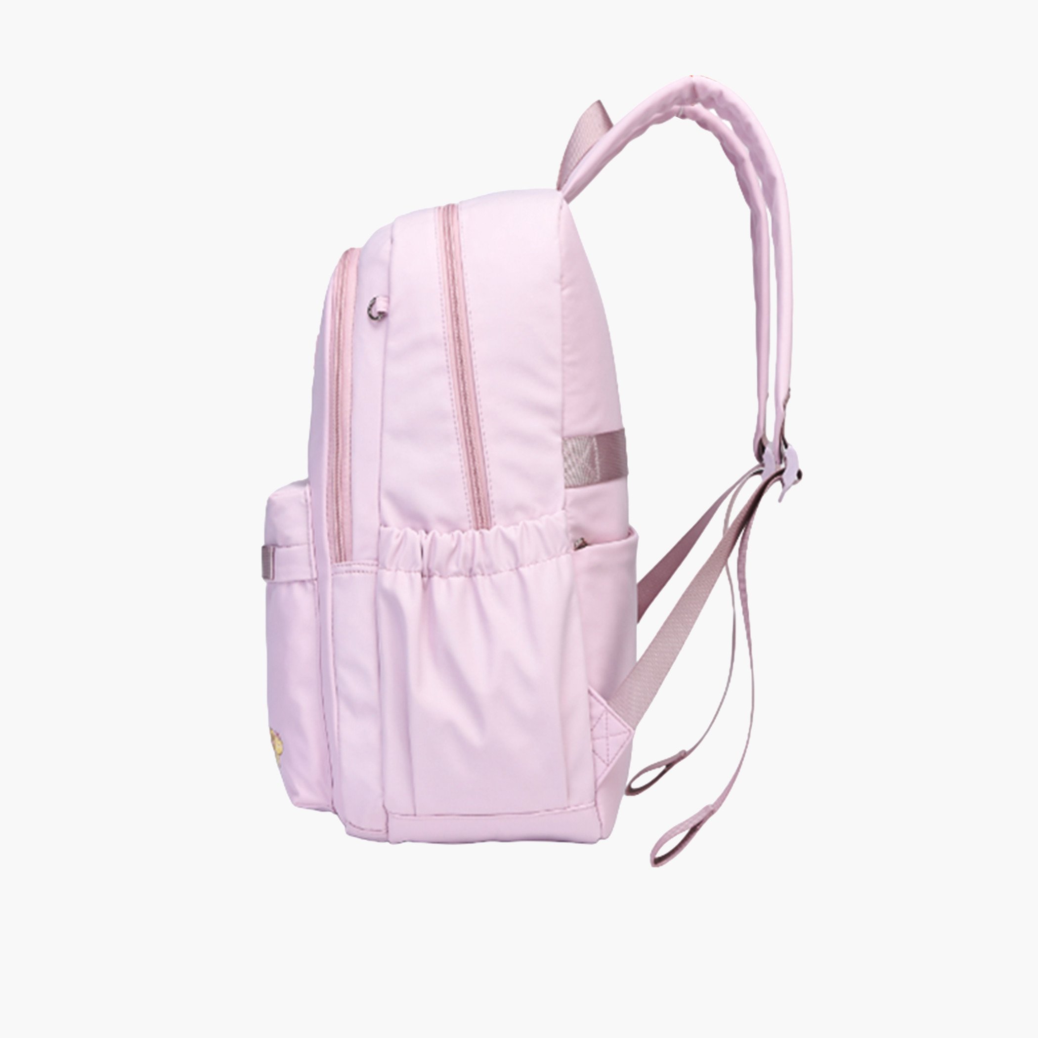 Atlas Logo Applique Backpack with Adjustable Straps and Zip Closure - 28x10x43 cms-school-bagsandbackpacks-backpacks-image-3