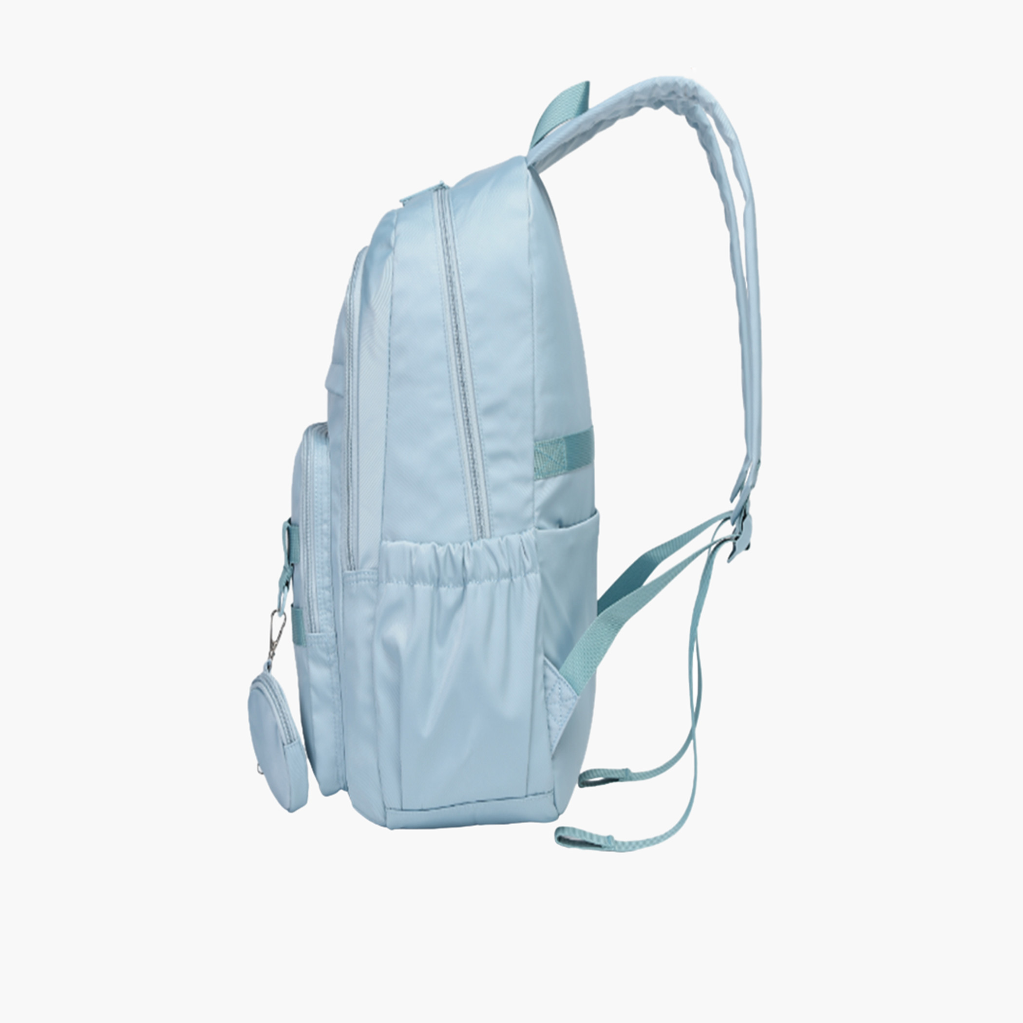 شنطة ظهر سادة بحمالات قابلة للتّعديل من أطلس - 28x10x45 سم-school-bagsandbackpacks-backpacks-image-3