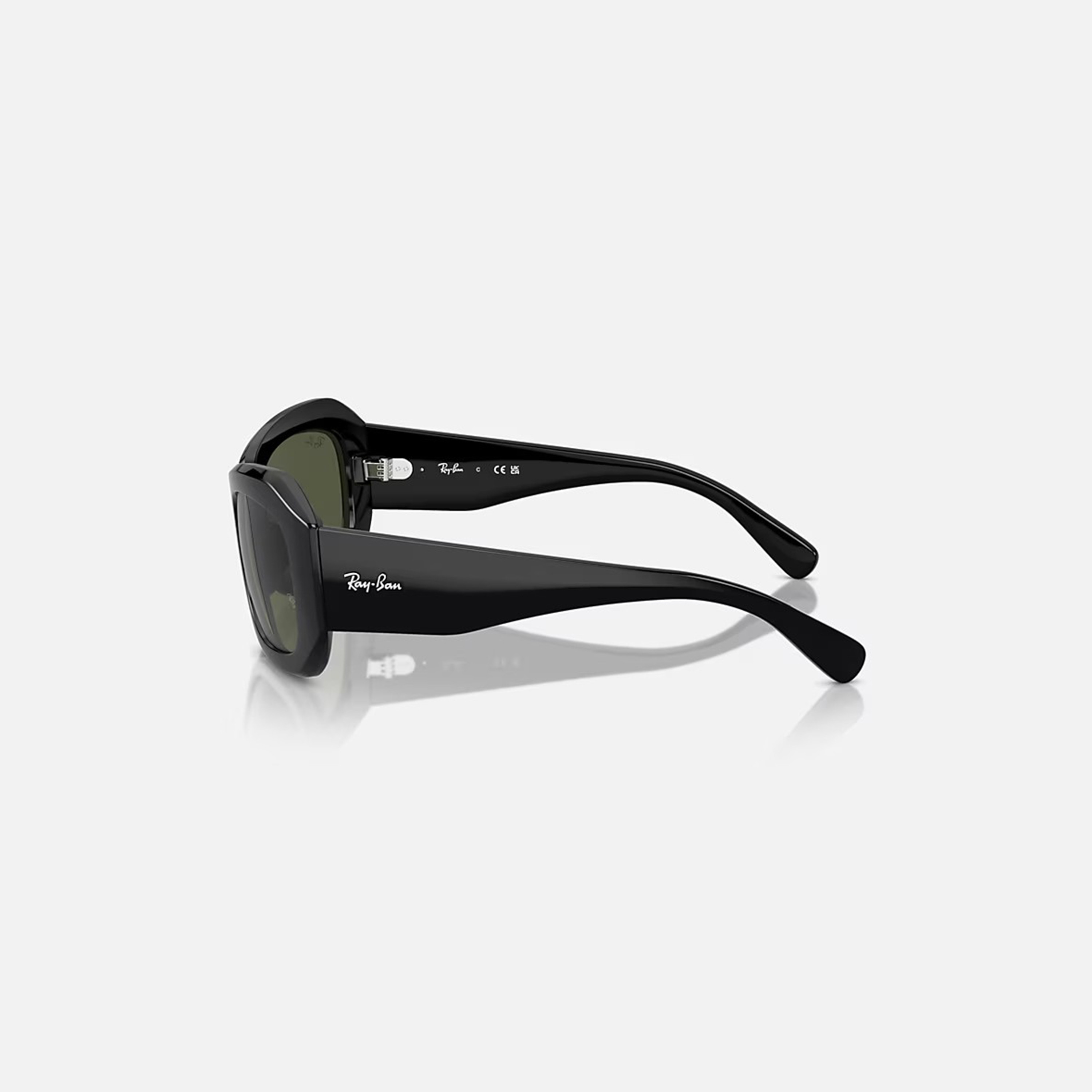 Ray-Ban 56 MM Green Pillow Sunglasses | 0RB2212-men-sunglasses-image-5