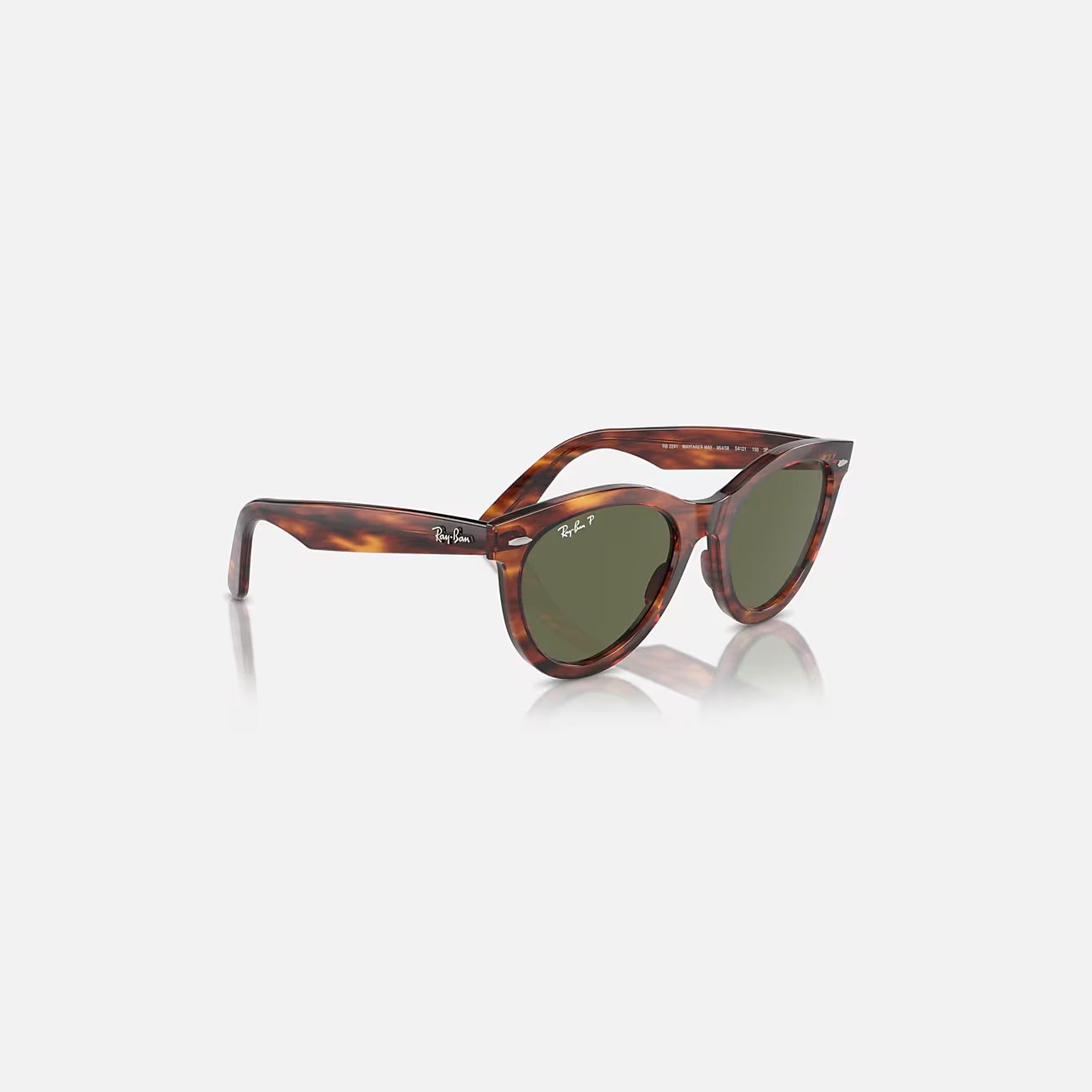 نظارة شمس 54 ملم دائرية خضراء من راي-بان| 0RB2241-men-sunglasses-image-3