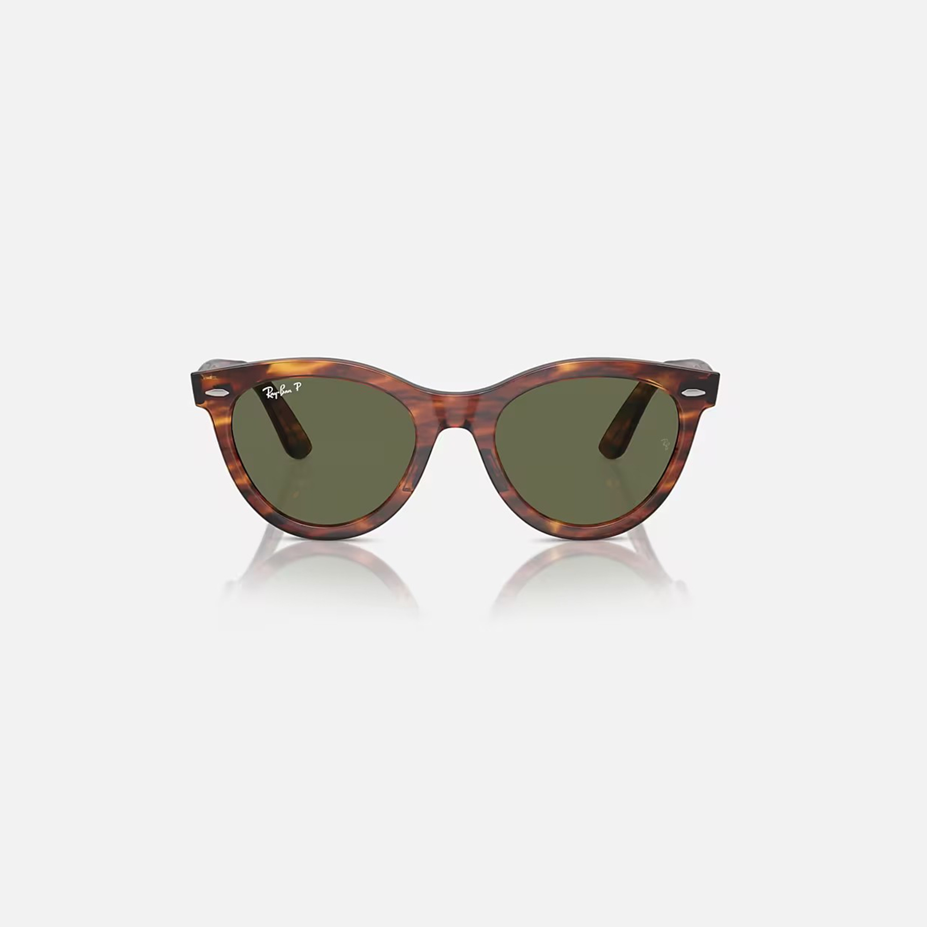 Ray-Ban 54 MM Green Round Sunglasses | 0RB2241-men-sunglasses-image-4