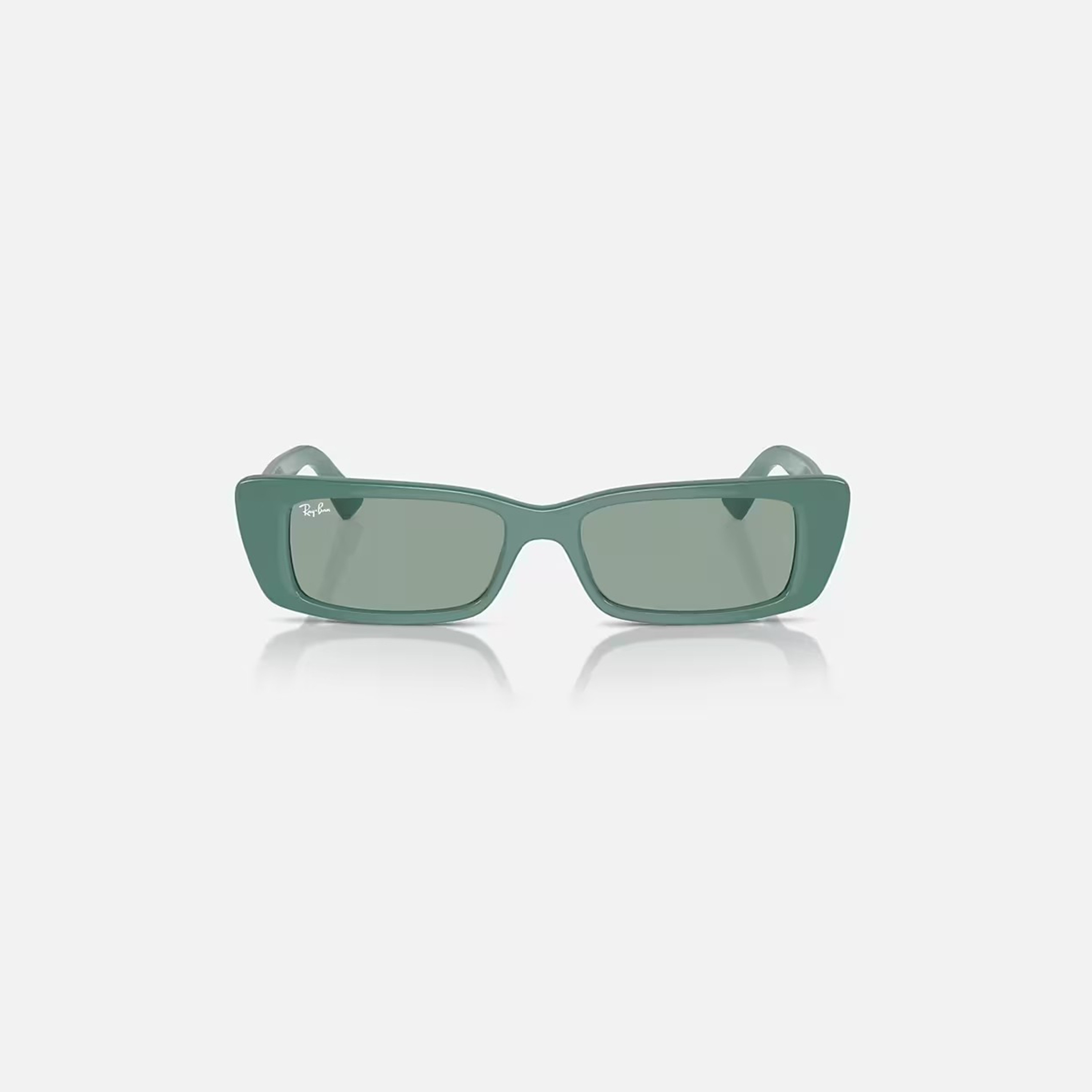 Ray-Ban 54 MM Green Rectangle Sunglasses | 0RB4425-men-sunglasses-image-4