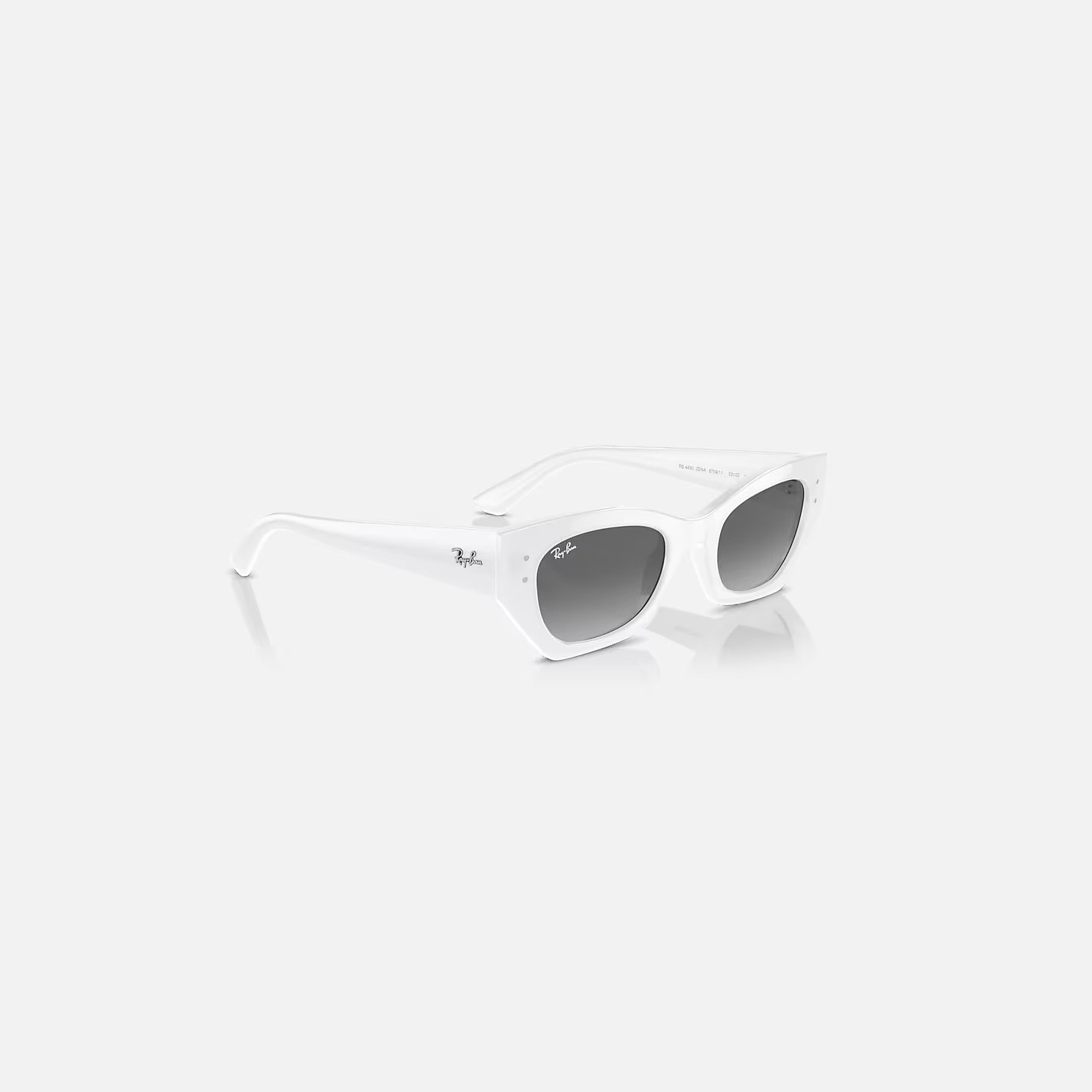 نظارة شمس 52 ملم رمادية هندسية من راي-بان | 0RB4430-men-sunglasses-image-3