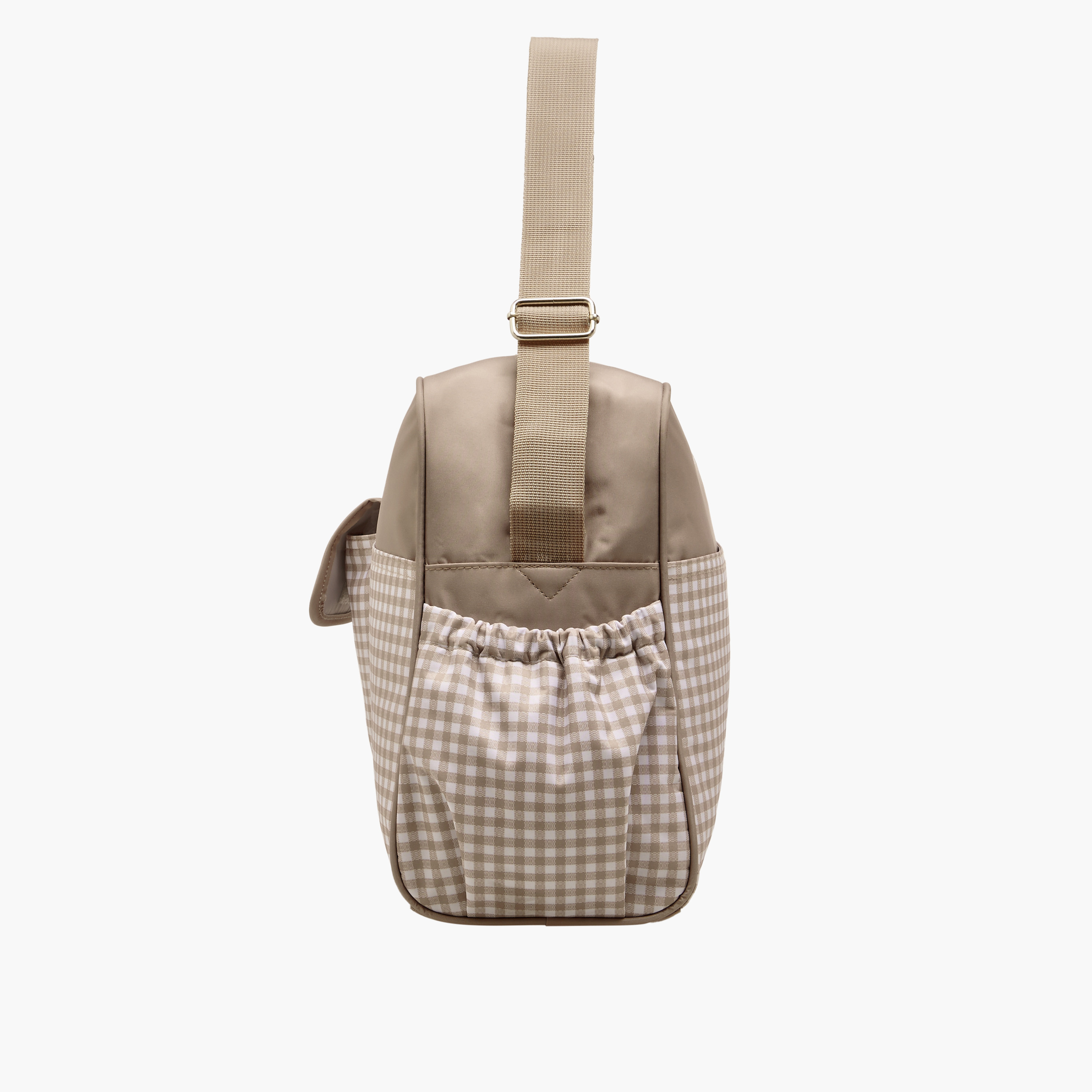 شنطة حفاضات مربعات بسحّاب إغلاق وحزام قابل للتعديل من جونيورز-baby-gear-diaperbags-image-7
