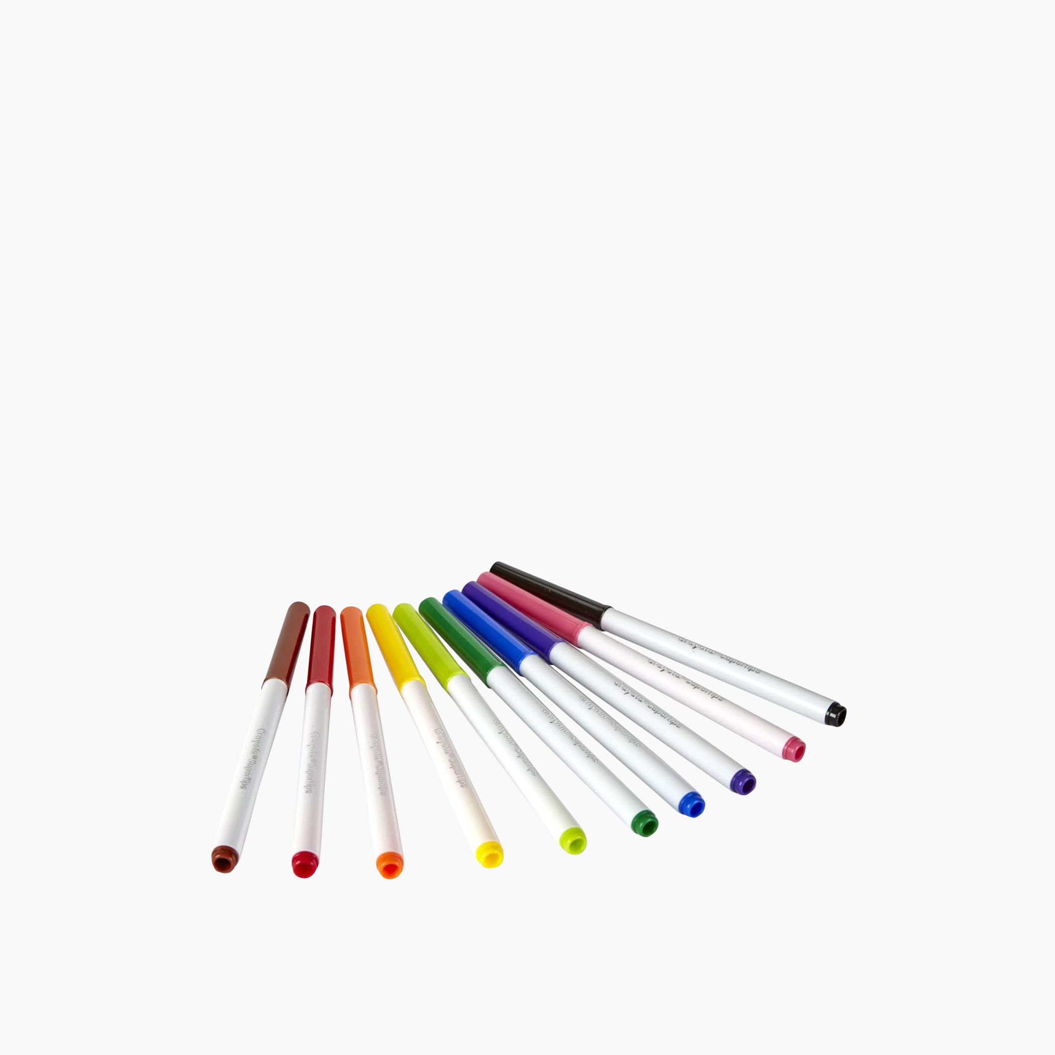 مجموعة أقلام تلوين قابلة للغسل 10 قطع من كرايولا-school-stationery-sets-image-3