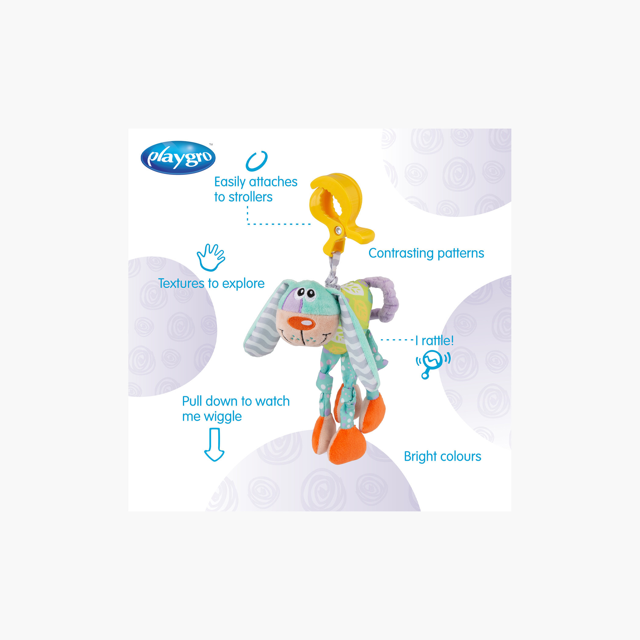 Playgro Wonky Wiggler Stroller Toy-baby-gear-strollersandprams-accessories-image-4
