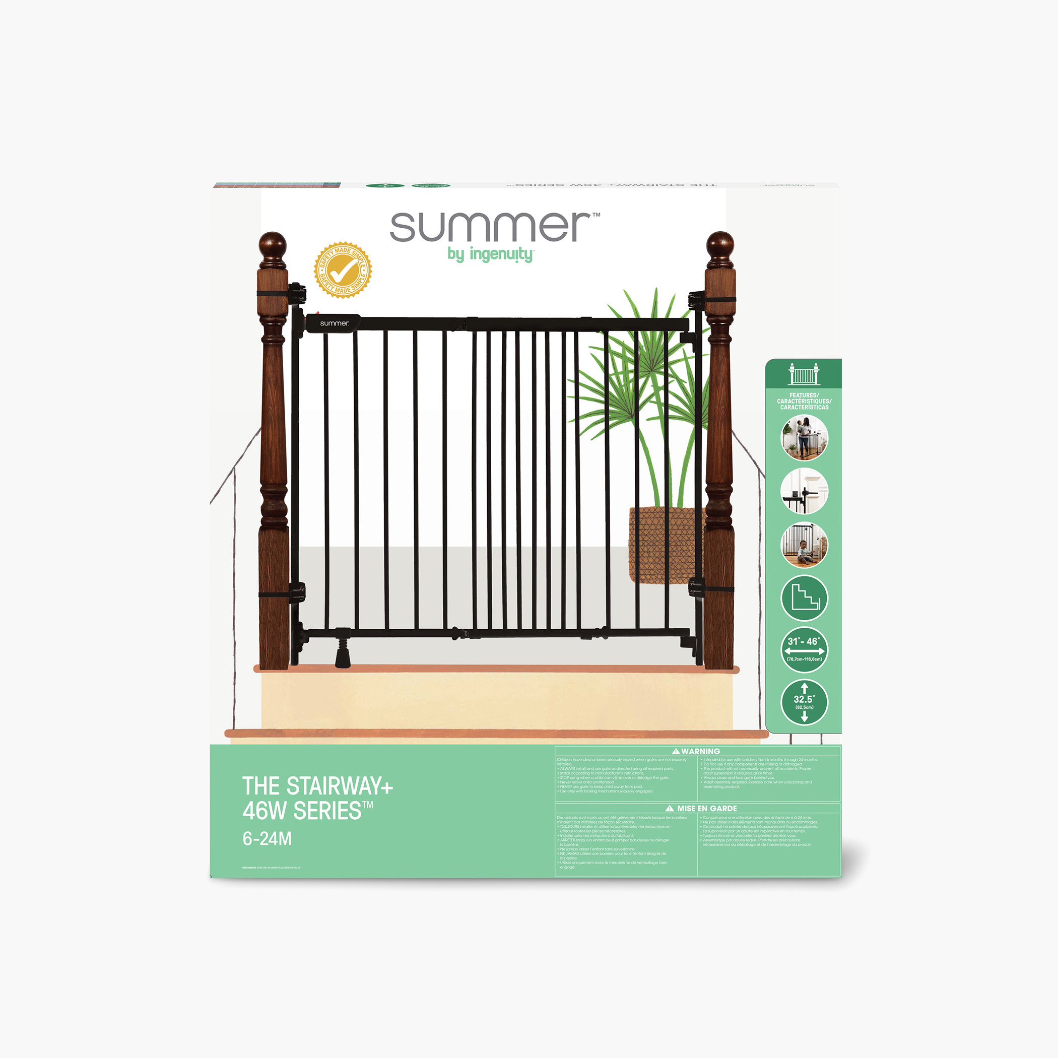 Ingenuity Stairway Plus Baby Safety Gate-baby-healthandsafety-babyproofing-image-7