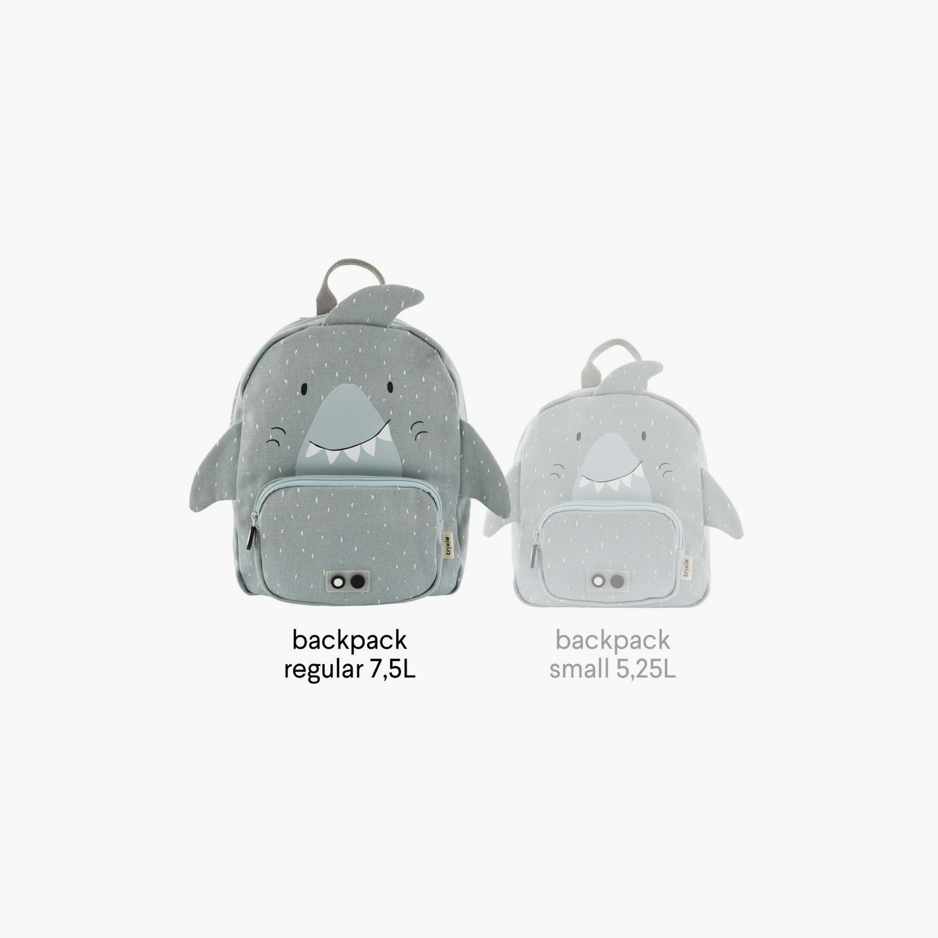 Trixie Water Repellent Coated Backpack - Mr. Shark-school-bagsandbackpacks-backpacks-image-5