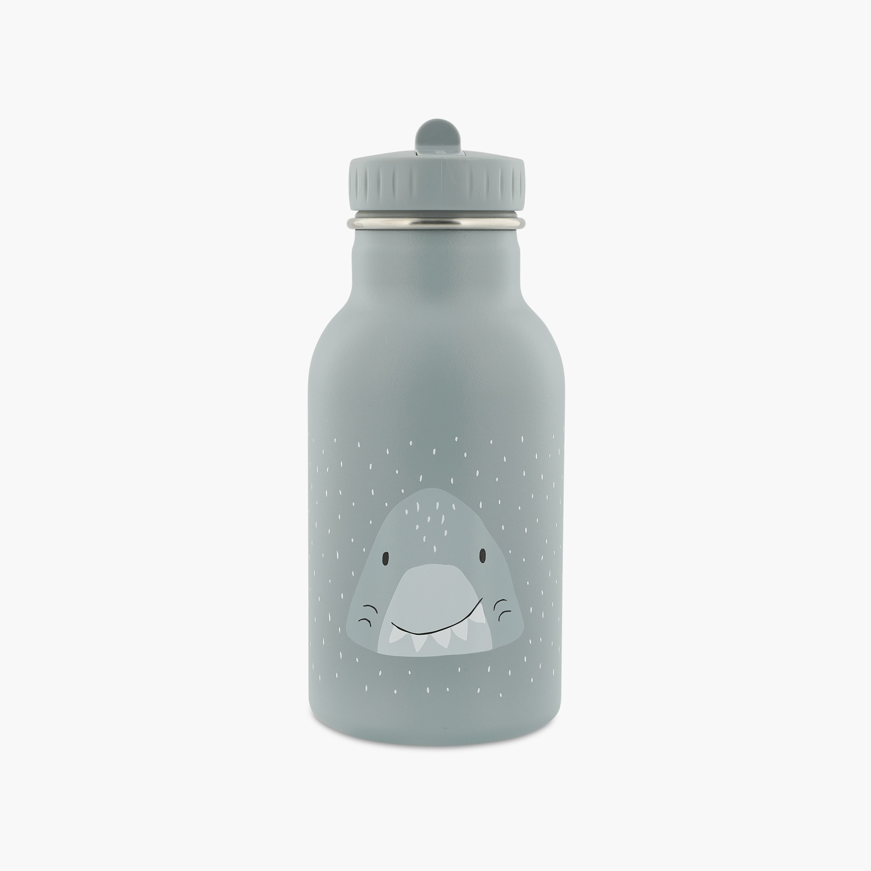 Trixie Insulated Stainless Steel Water Bottle - Mr. Shark - 350 ml-school-waterbottles-image-1