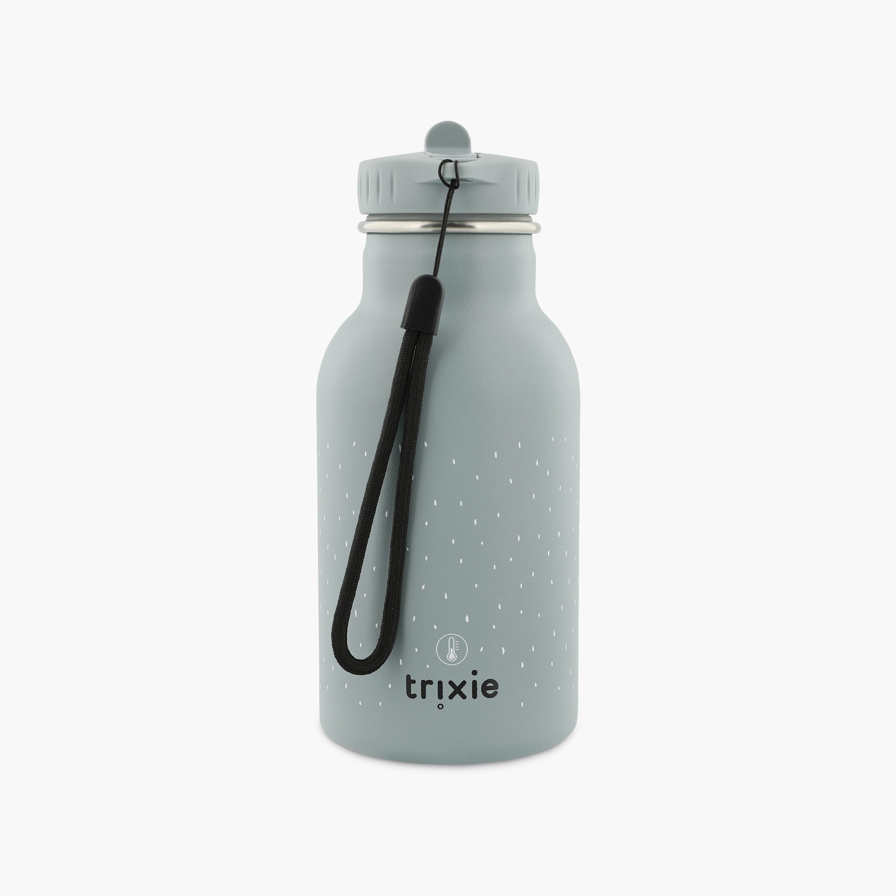 Trixie Insulated Stainless Steel Water Bottle - Mr. Shark - 350 ml-school-waterbottles-image-2