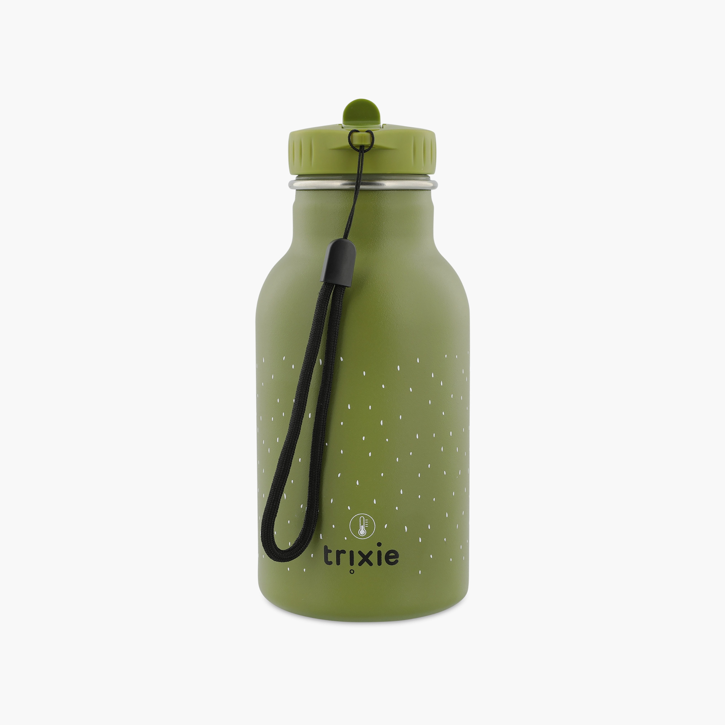 زجاجة مياه معزولة من الستانلس ستيل من تريكسي - مستر دينو - 350 مل-school-waterbottles-image-2