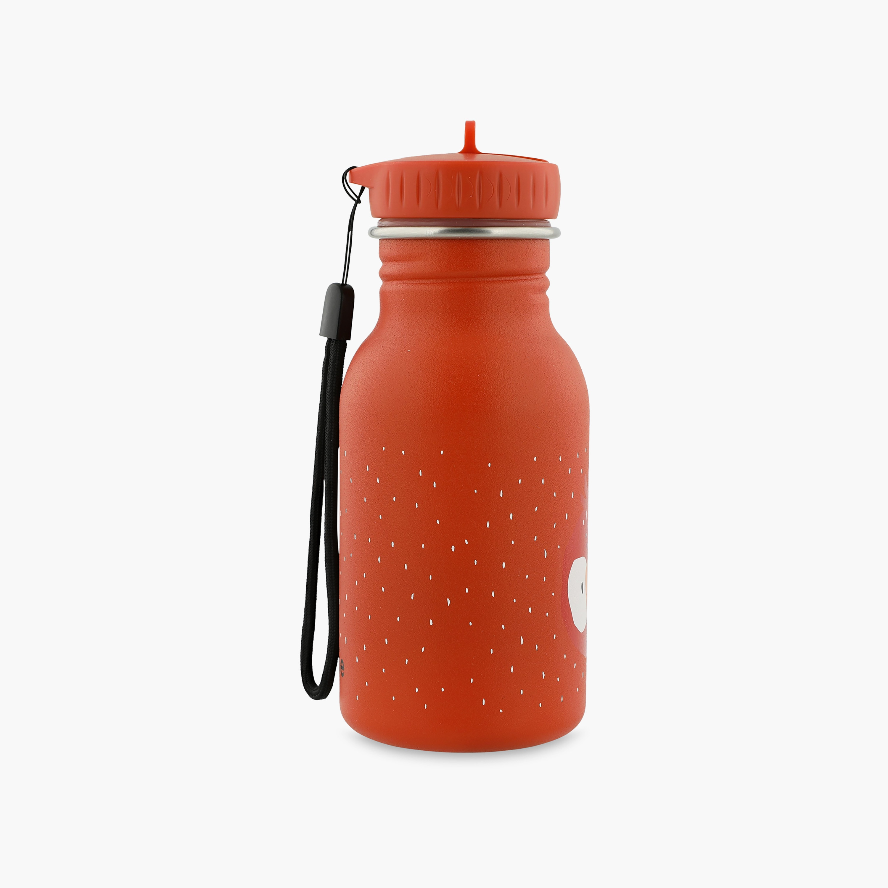 Trixie Stainless Steel Water Bottle - Mr. Parrot - 350 ml-school-waterbottles-image-2