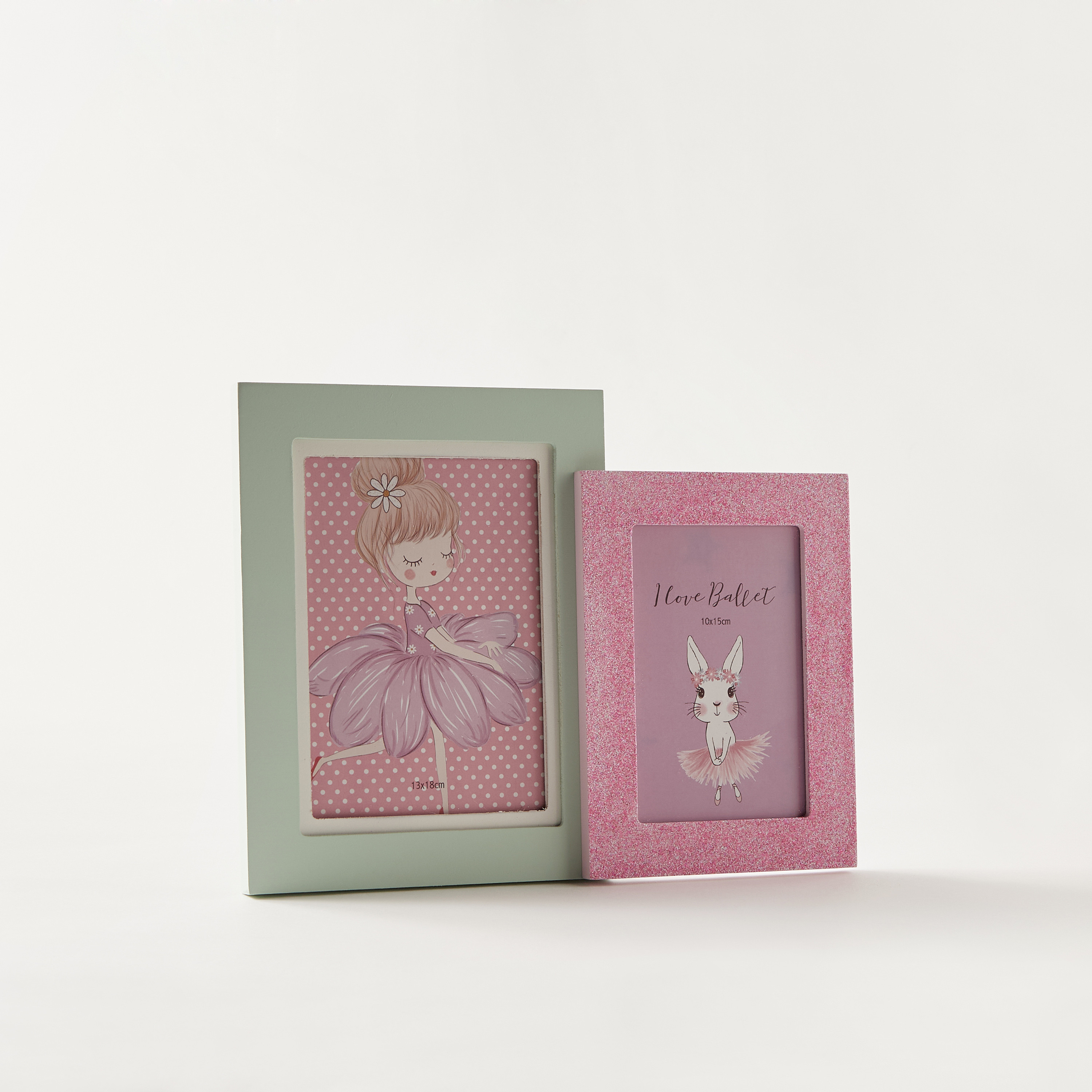 Dancing Ballerina 2-Piece Photo Frame Set-household-walldecorandmirrors-photoframes-image-2