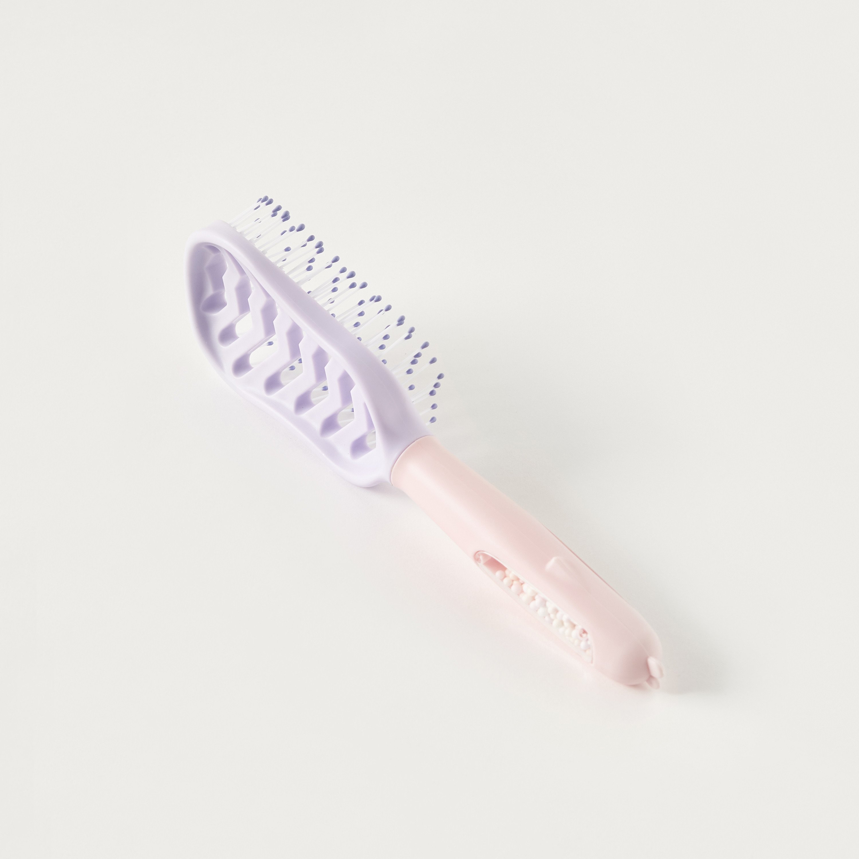 Colourblock Paddle Hairbrush-beautyandpersonalcare-hair-stylingtools-hairbrushesandcombs-image-1