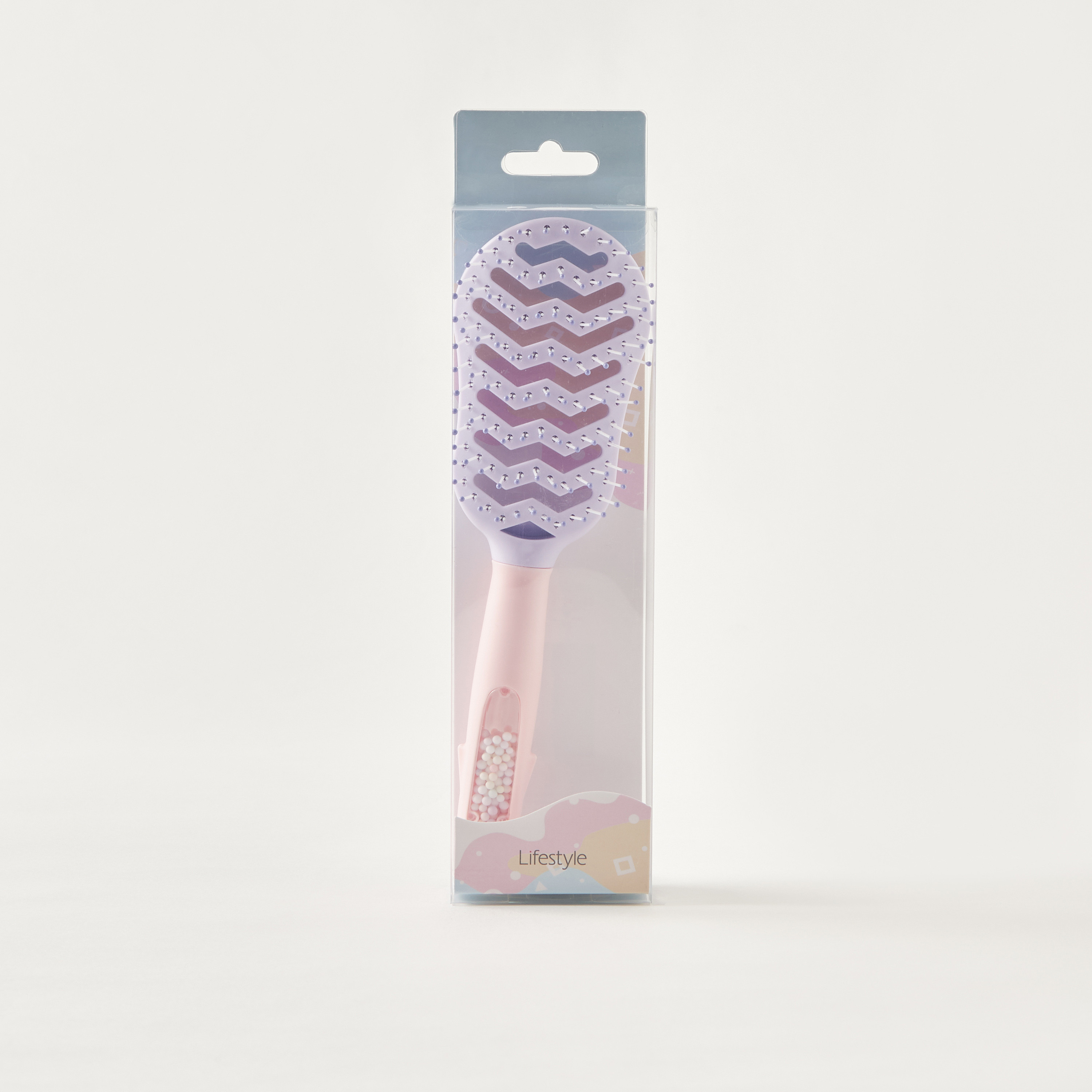 Colourblock Paddle Hairbrush-beautyandpersonalcare-hair-stylingtools-hairbrushesandcombs-image-5