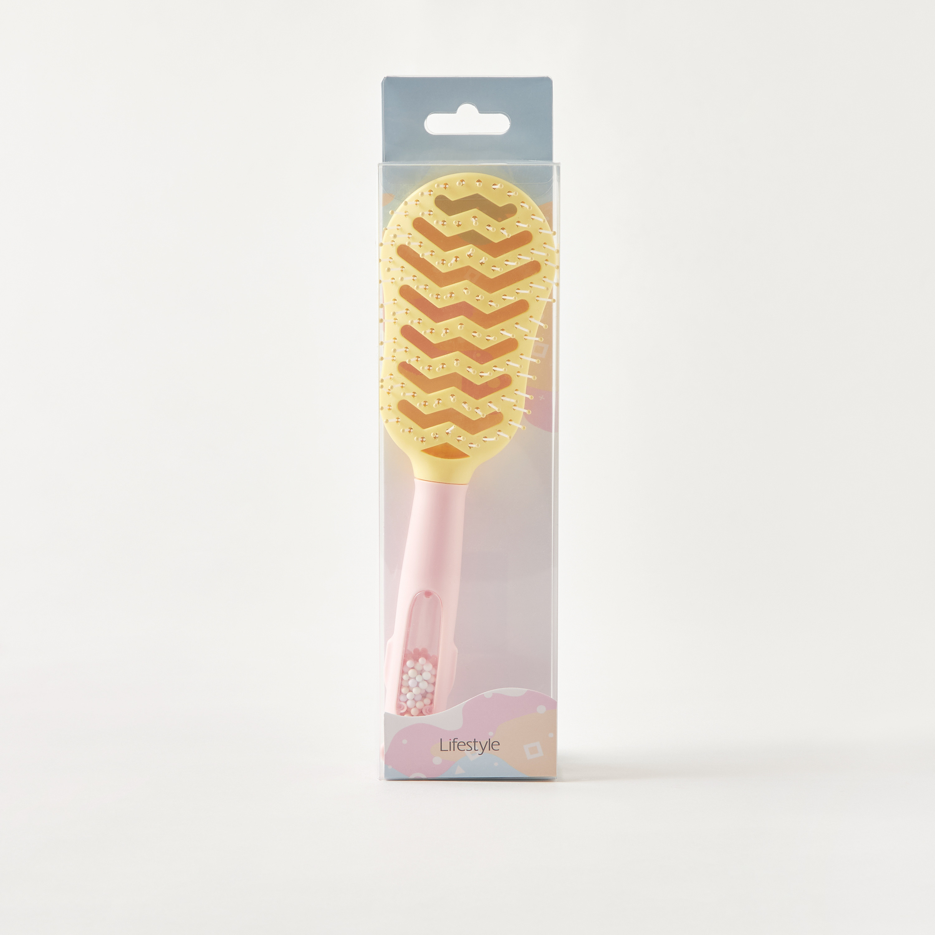 Colourblock Paddle Vent Hairbrush-women-hairaccessories-brushesandcombs-image-5