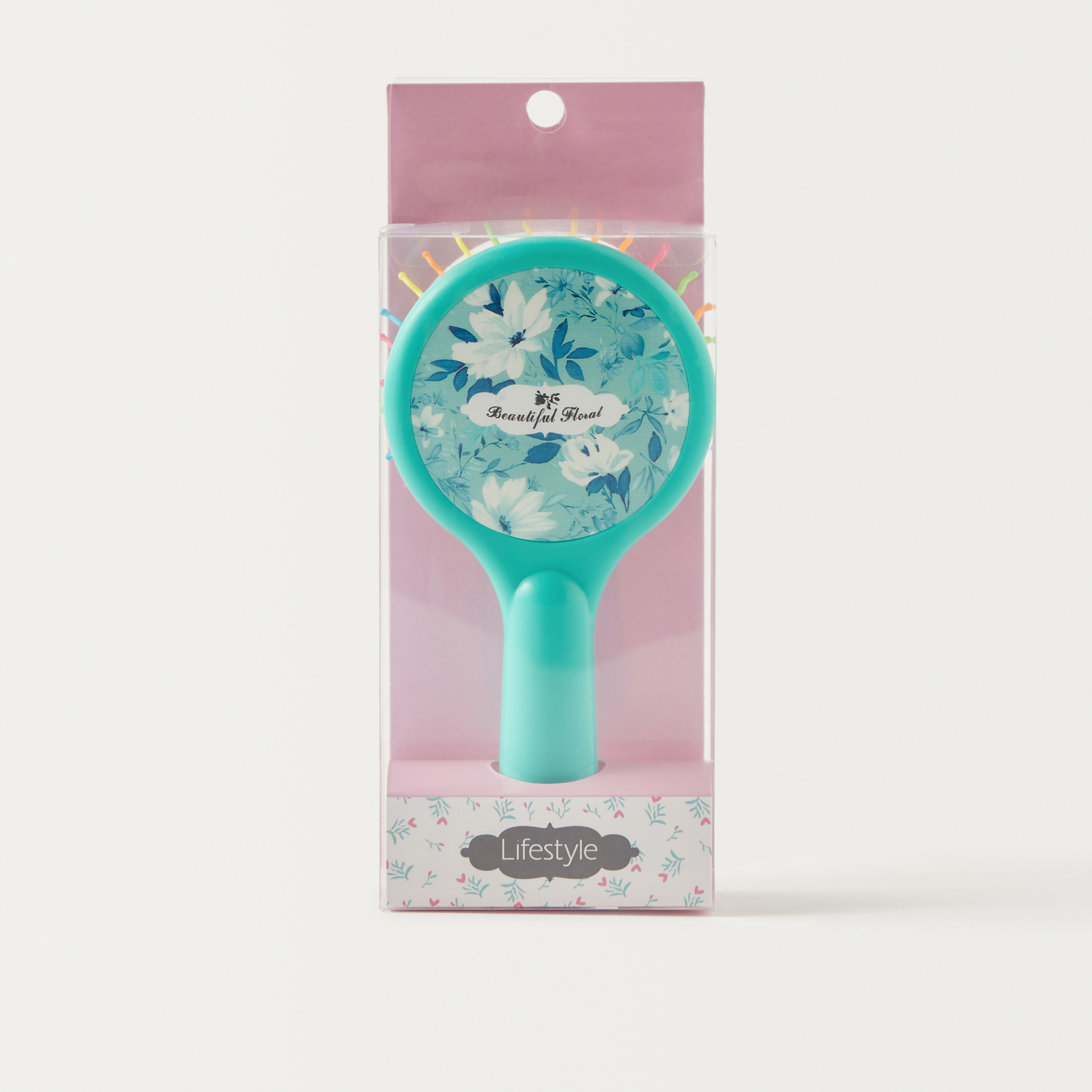 Floral Print Hairbrush-women-hairaccessories-brushesandcombs-image-5