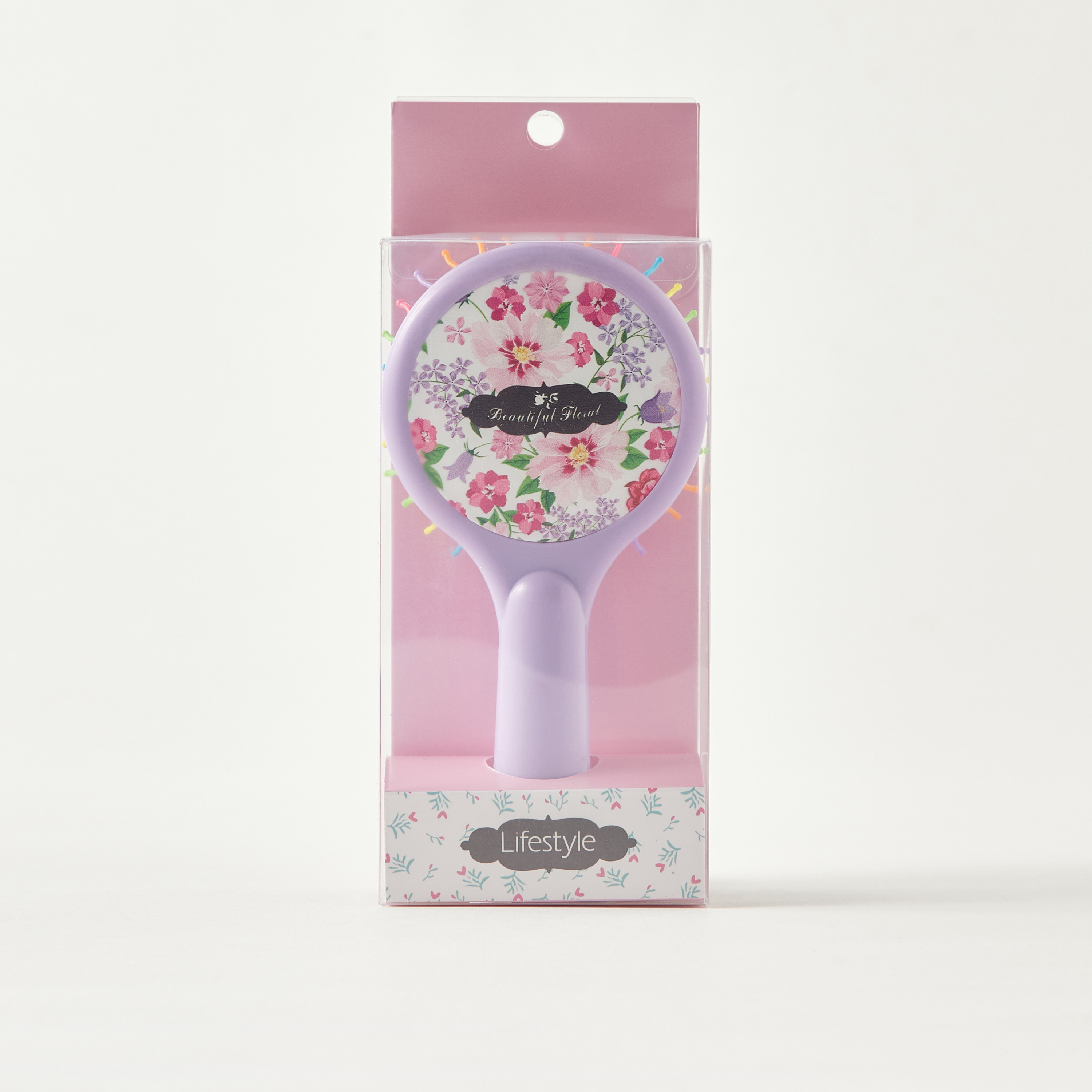 Floral Print Hairbrush-women-hairaccessories-brushesandcombs-image-5