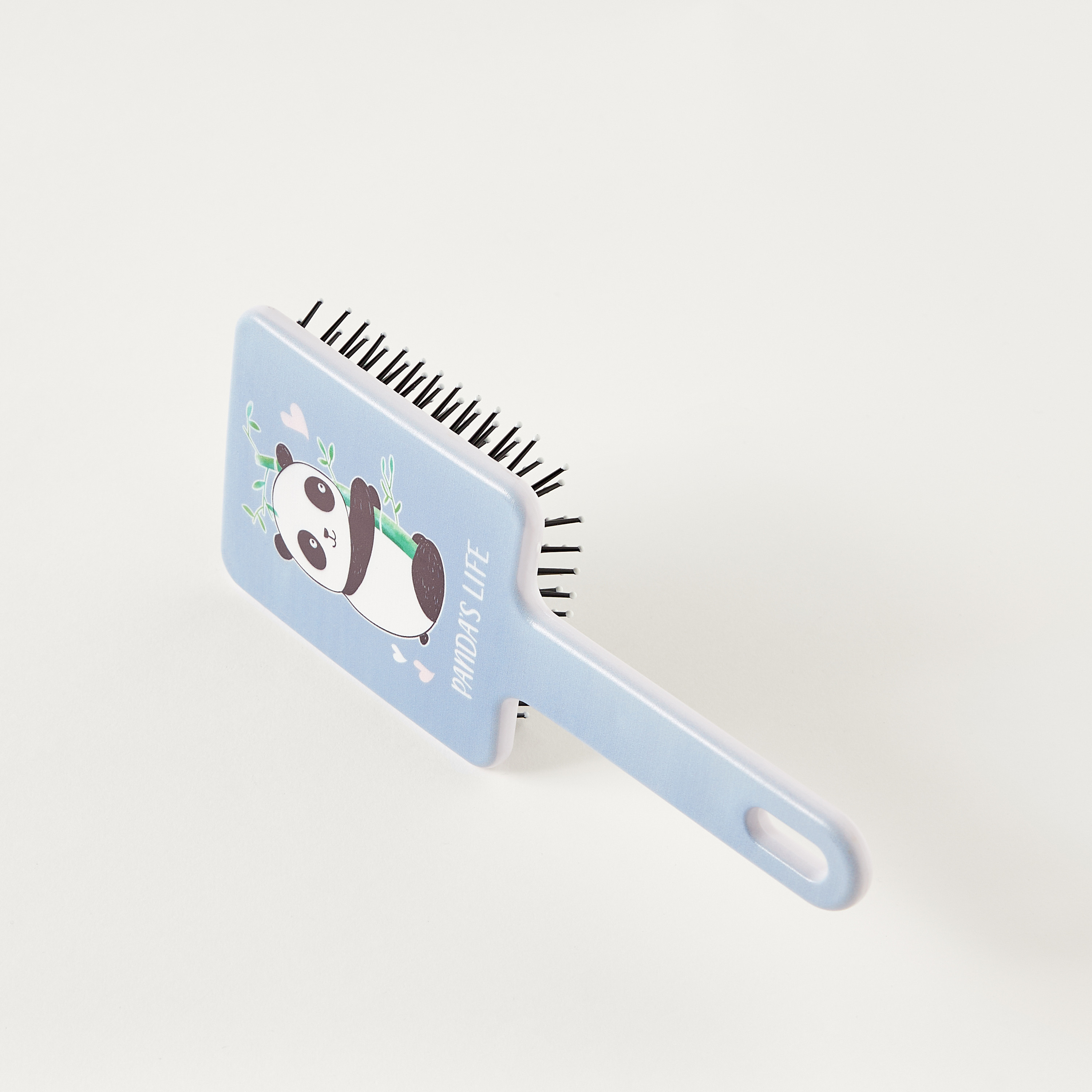 Panda Print Paddle Hairbrush-women-hairaccessories-brushesandcombs-image-1