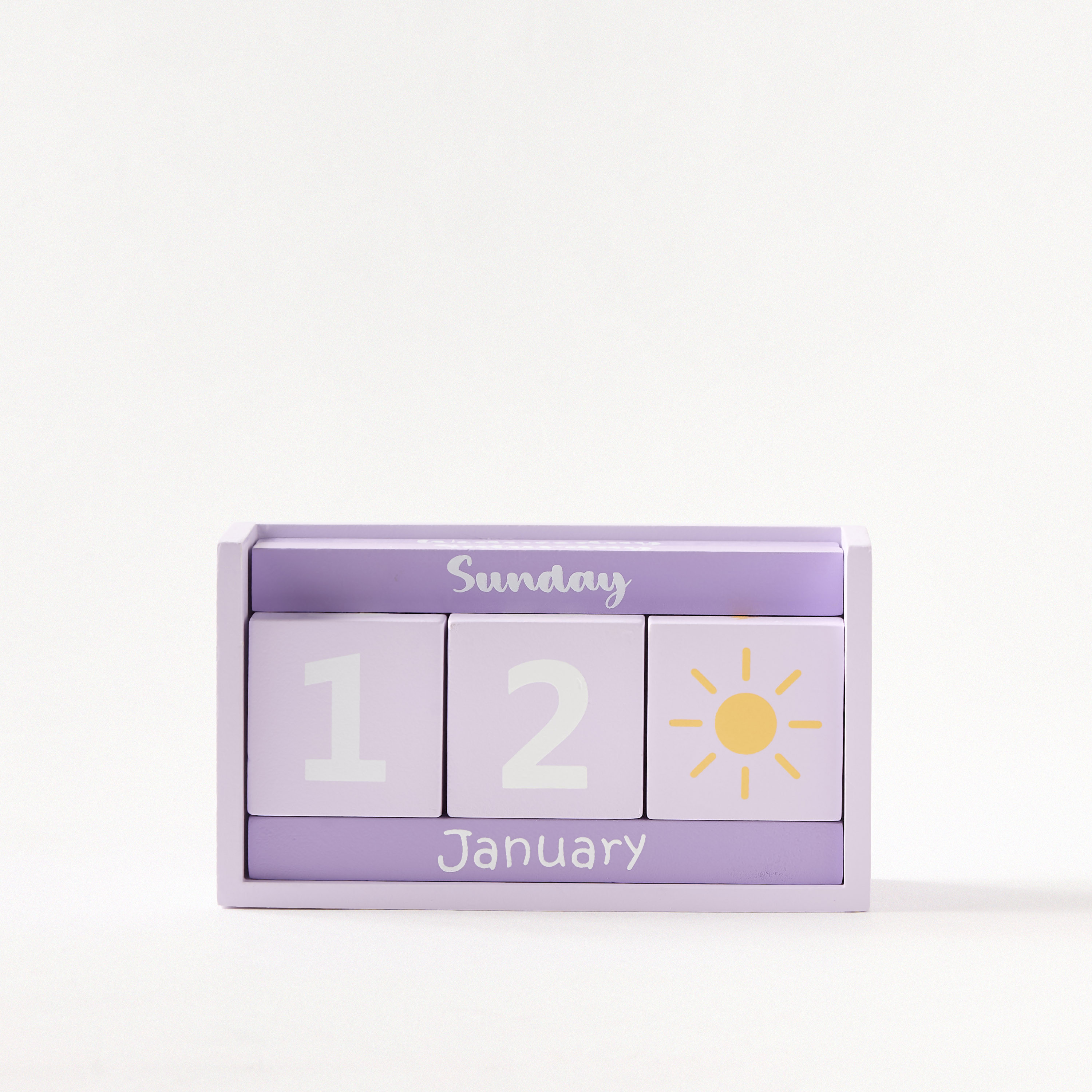 Printed Day Date Month Wooden Calendar-household-decor-decorativeobjectsandsculptures-image-1